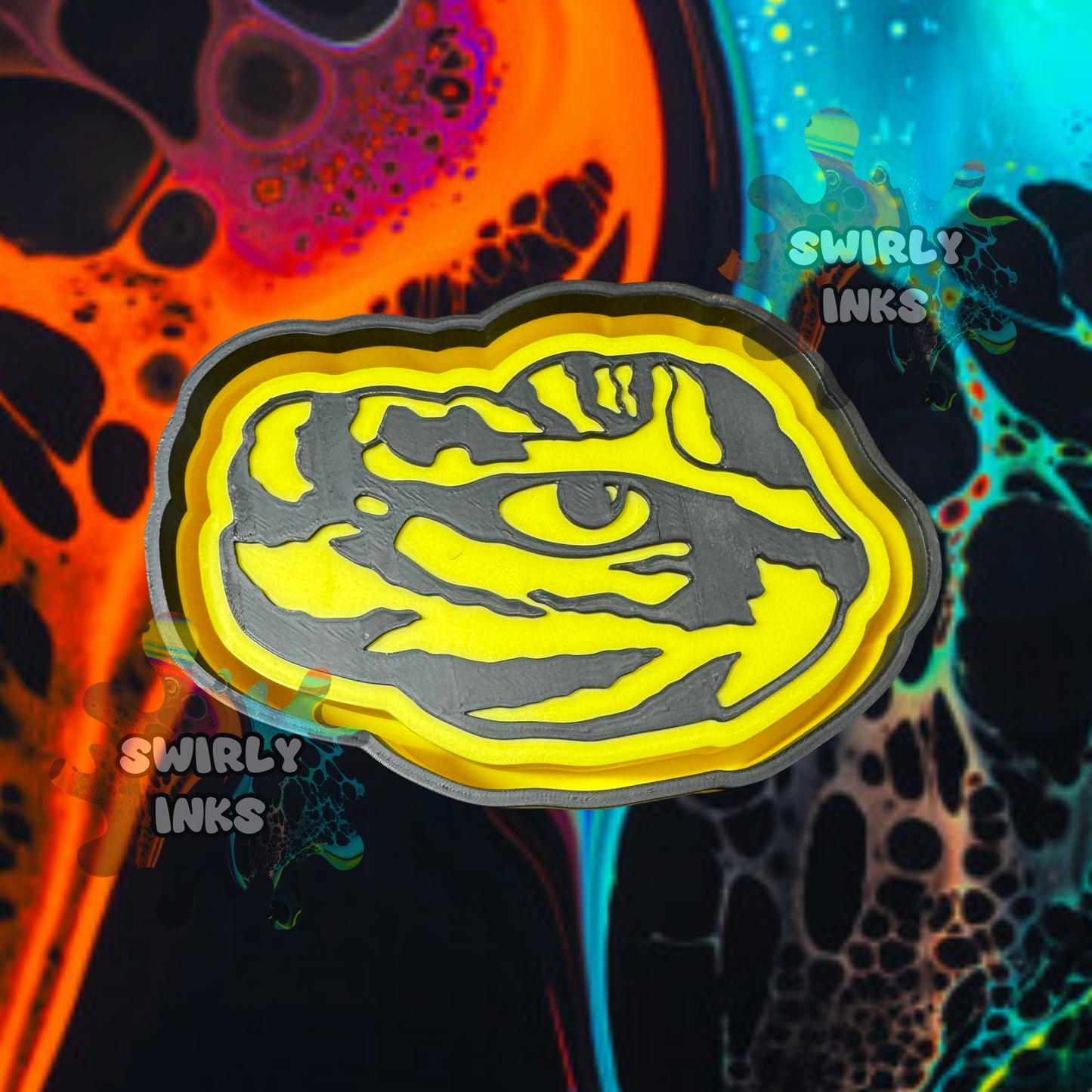 LSU Tiger Eye Freshie Mold