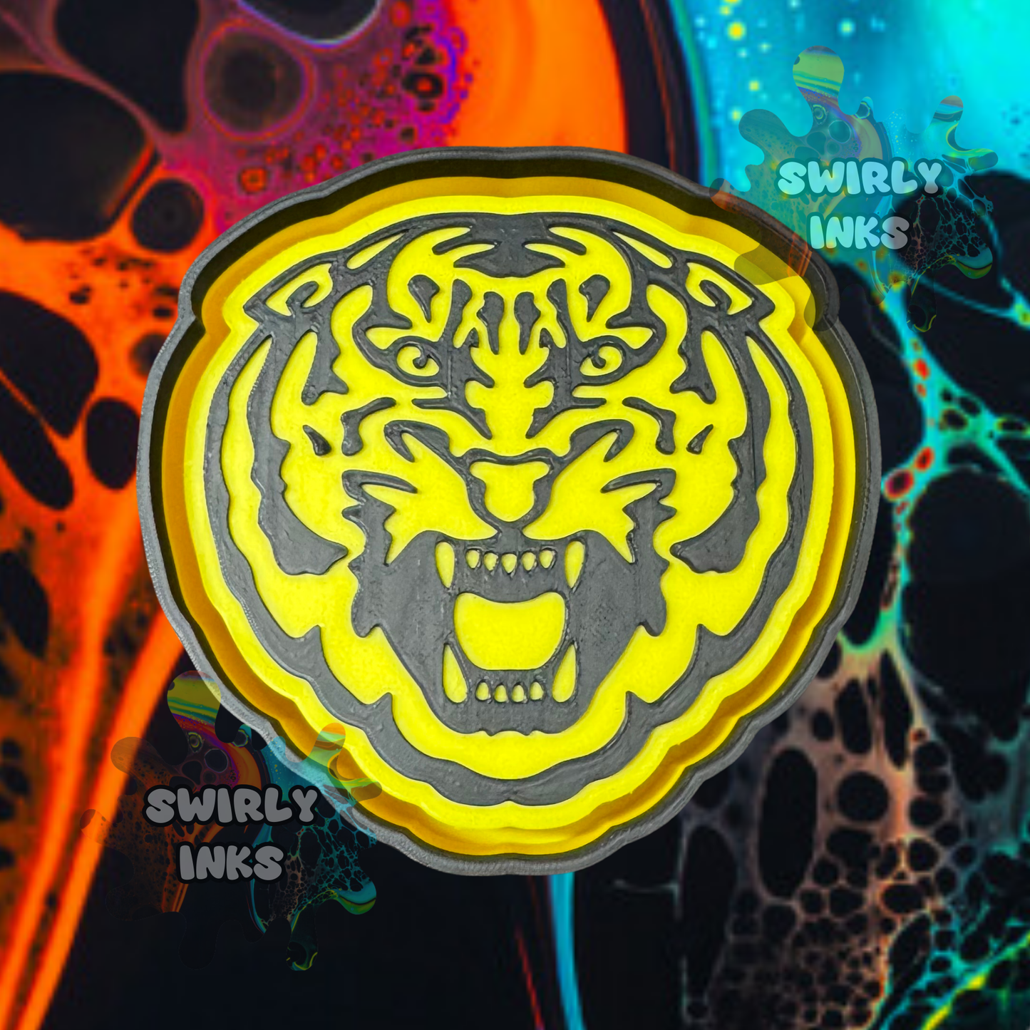 LSU Tiger Head Freshie Mold