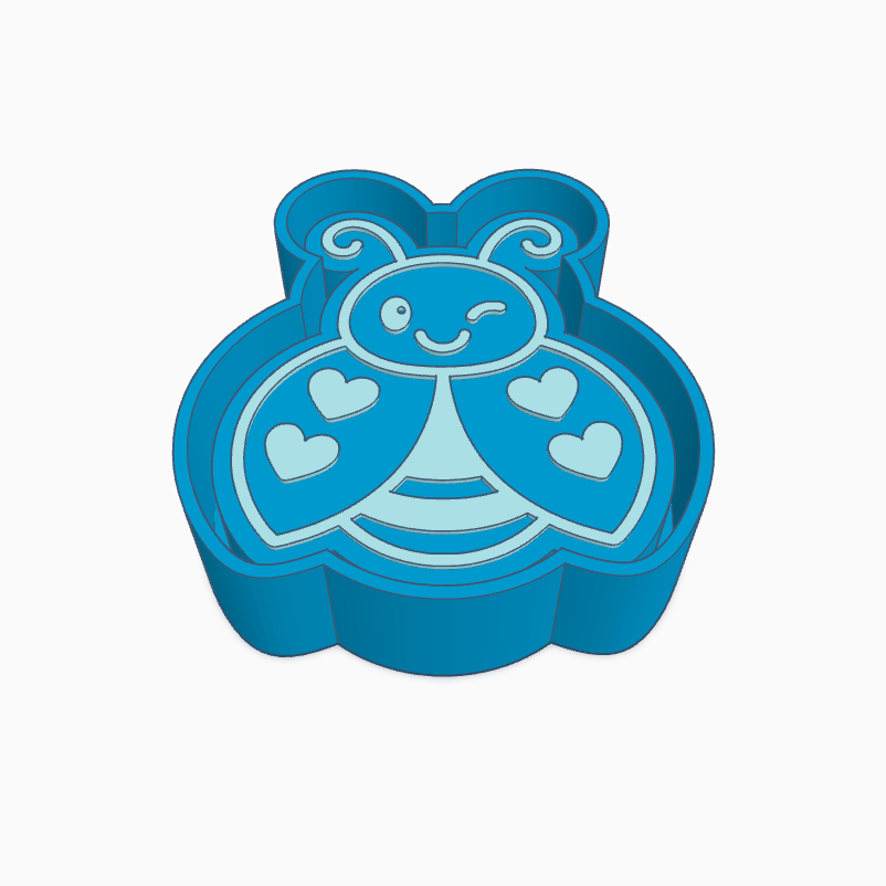 Lady Bug Freshie Mold