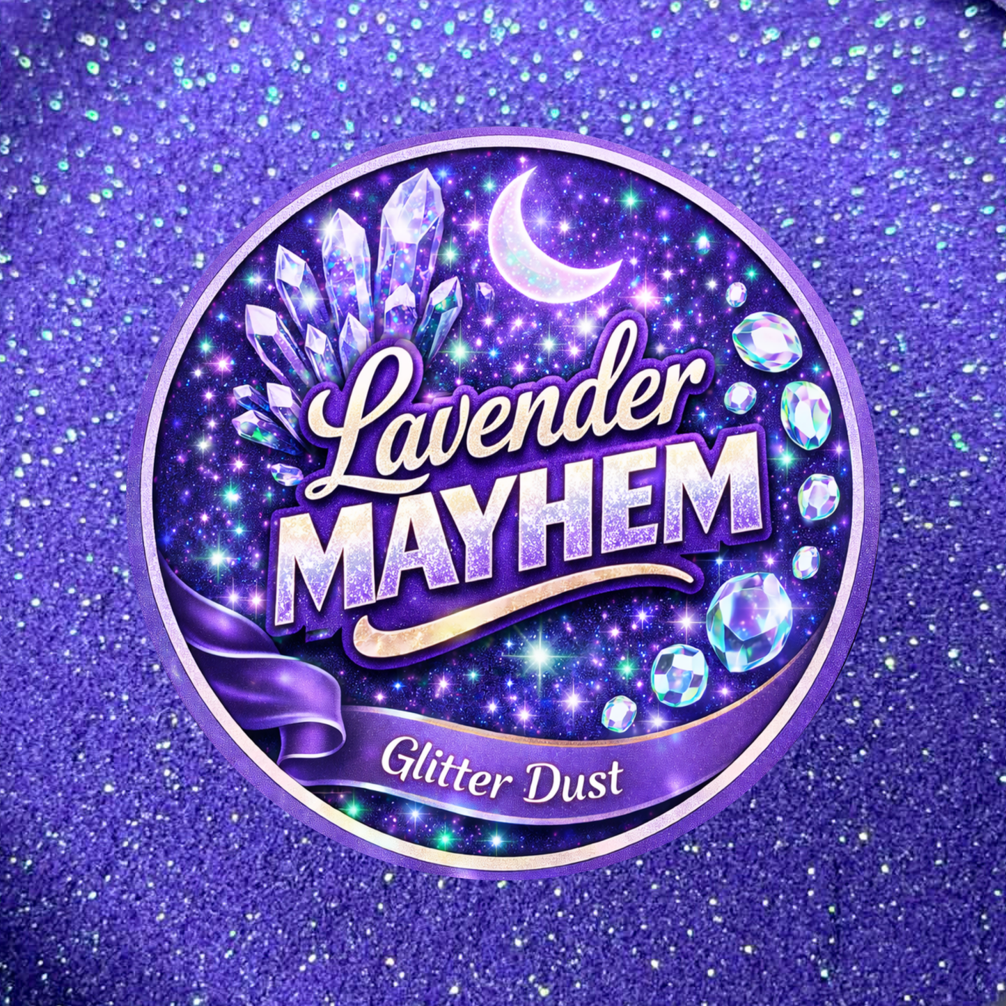 Lavender Mayhem Glitter Dust 1oz