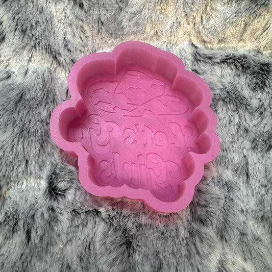 Let's Go Girls Cowboy Hat Saying Freshie Mold