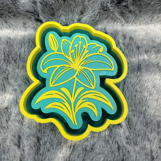 Lily Flower Freshie Mold