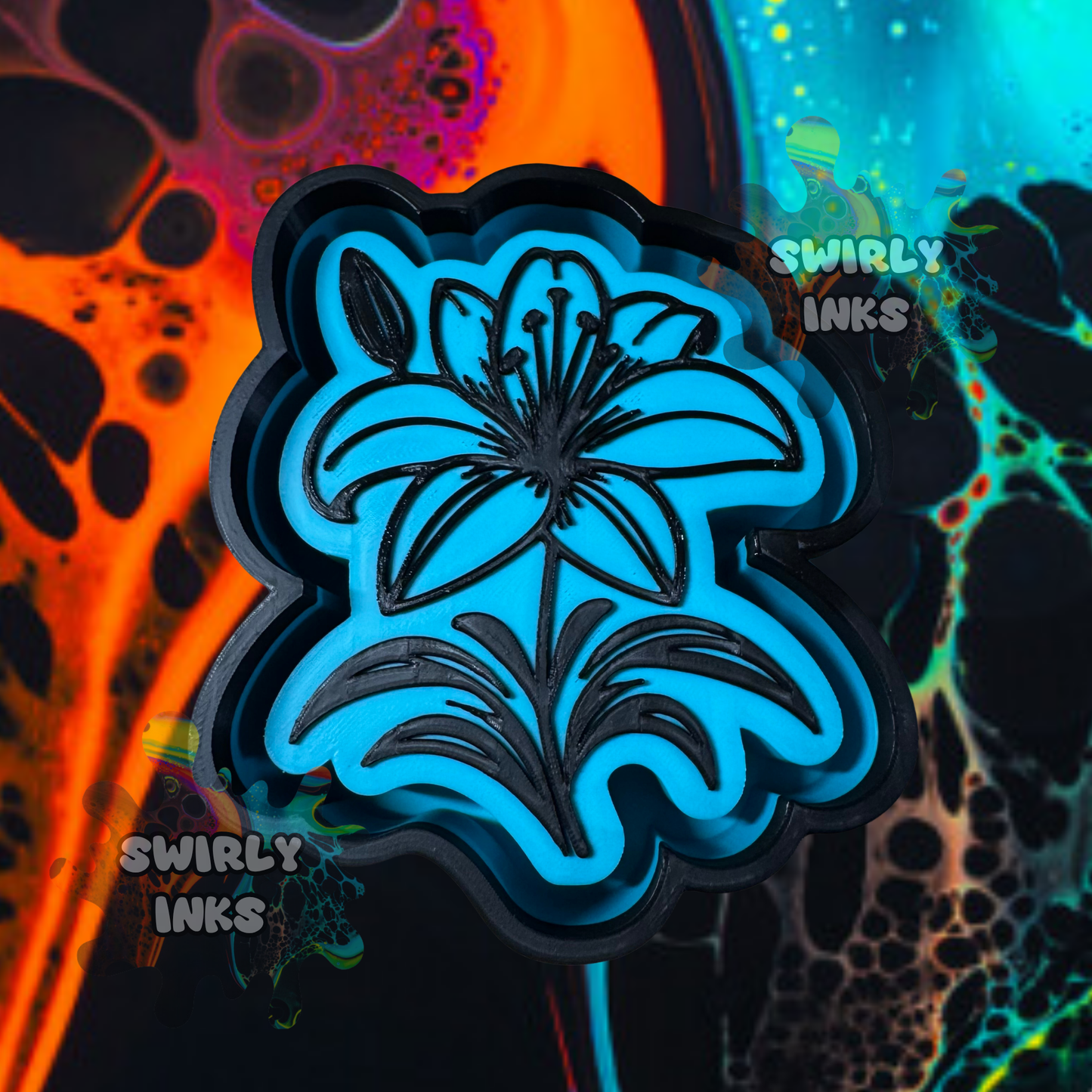 Lily Flower Freshie Mold