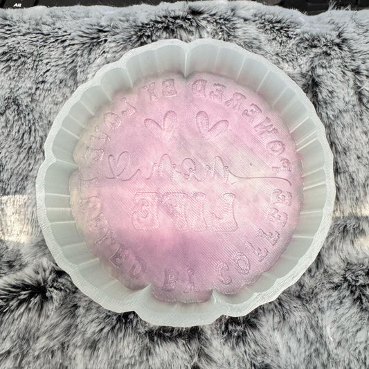 Fueled By Coffee Powered By Love Mom Life Saying Freshie Mold