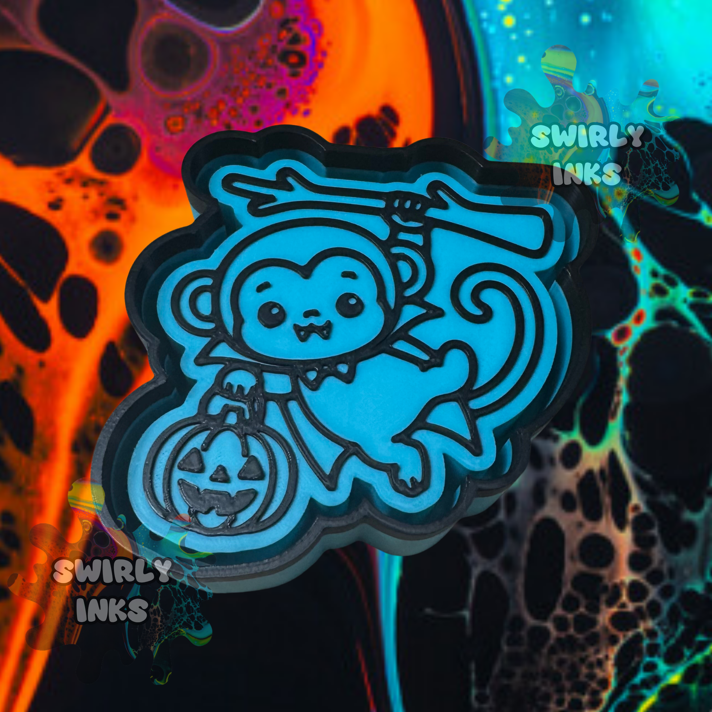 Monkey Dracula Freshie Mold