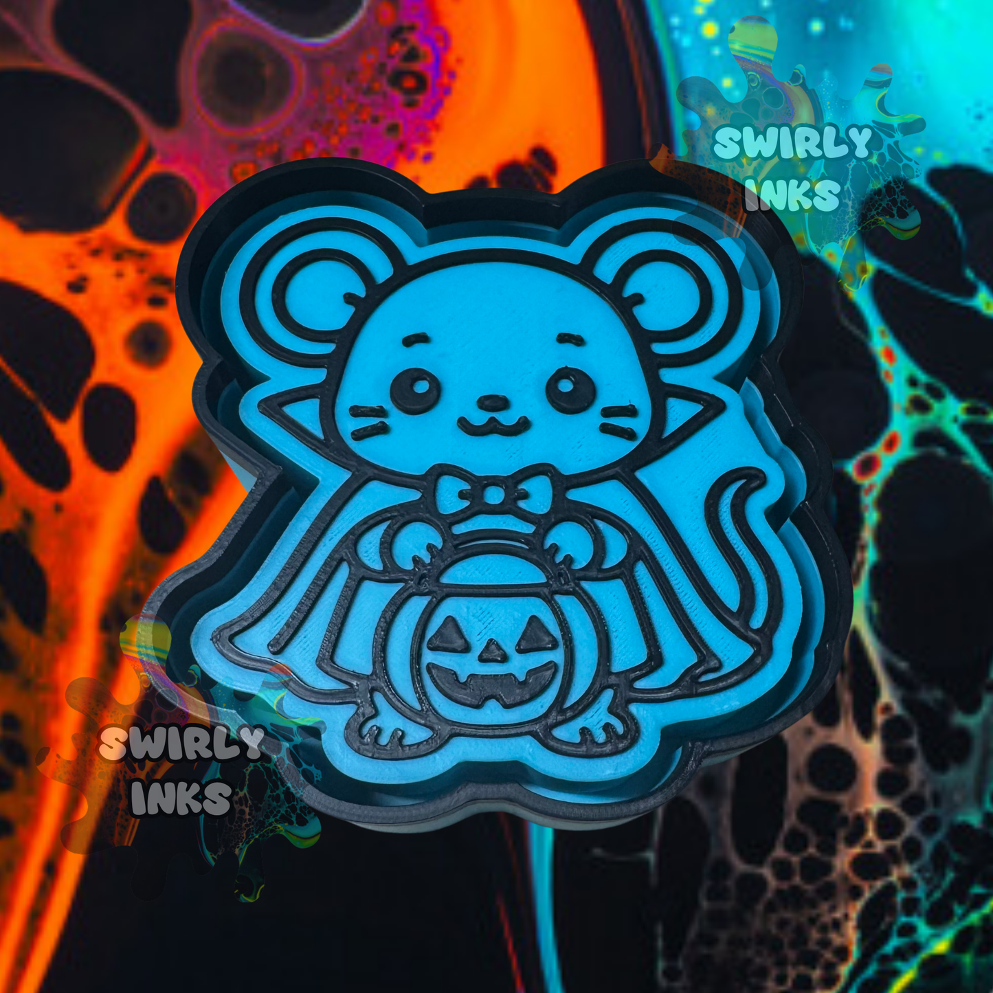 Mouse in Cape Freshie Mold