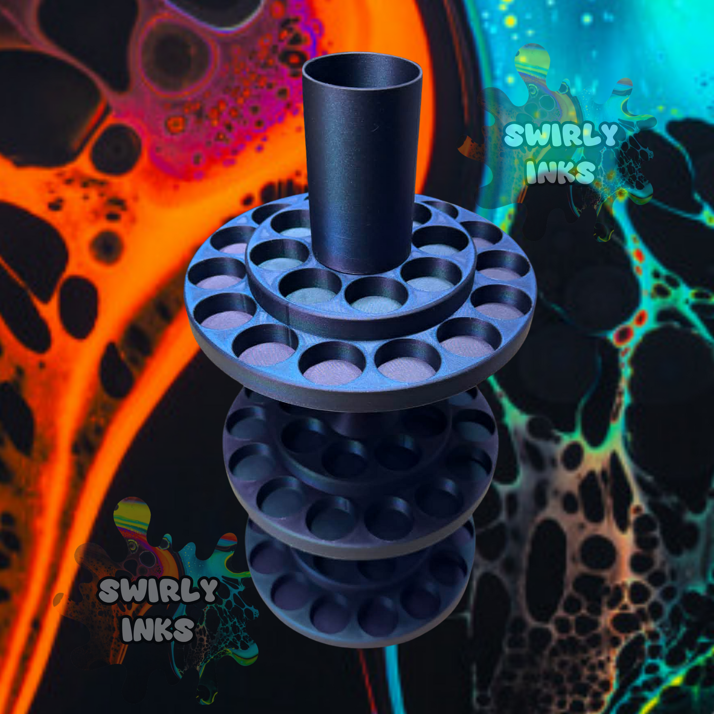 Paint Bottle Organizer Spinner
