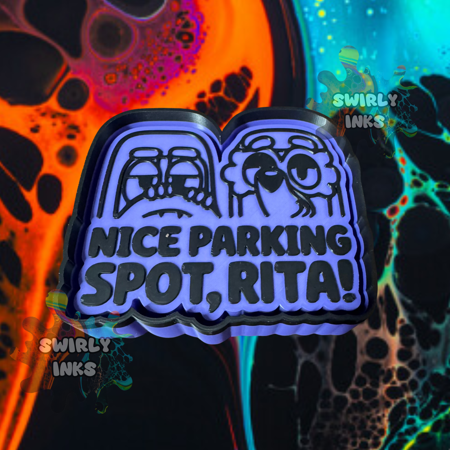 Nice Parking Spot Freshie Mold