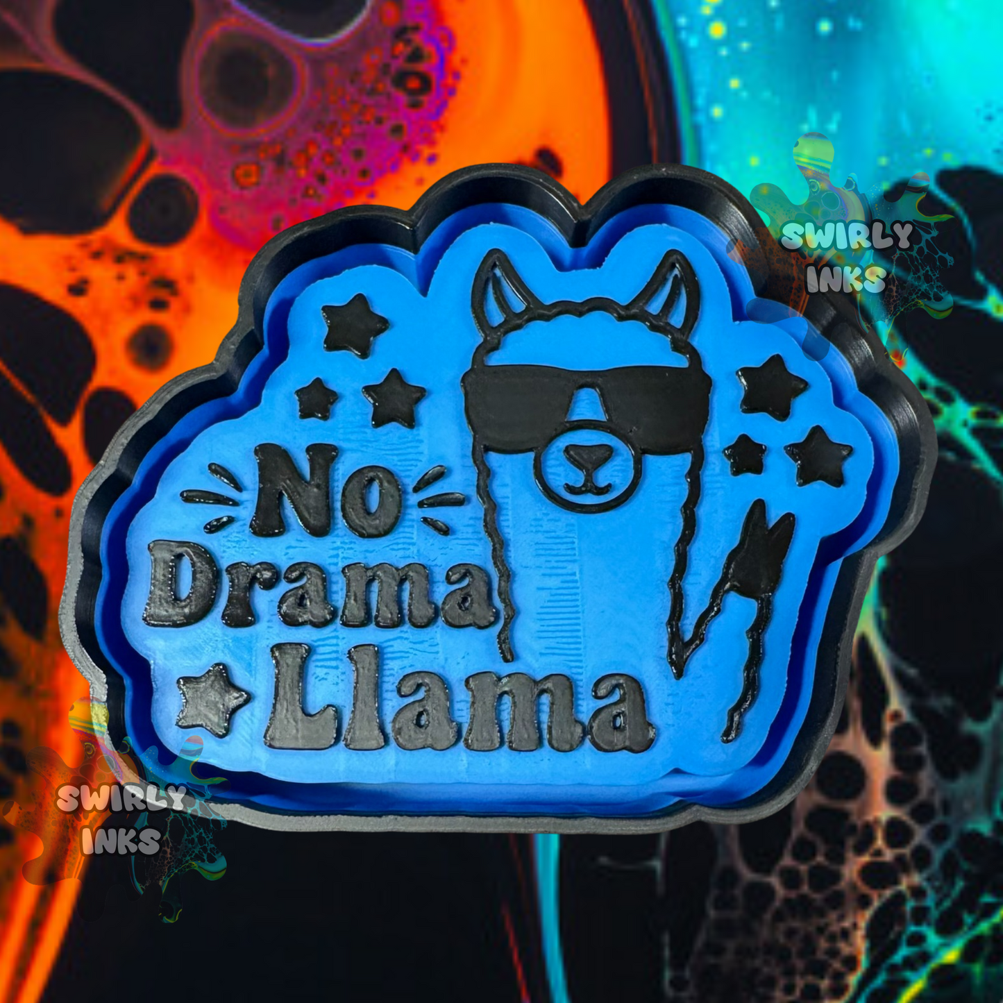 No Drama Llama Freshie Mold