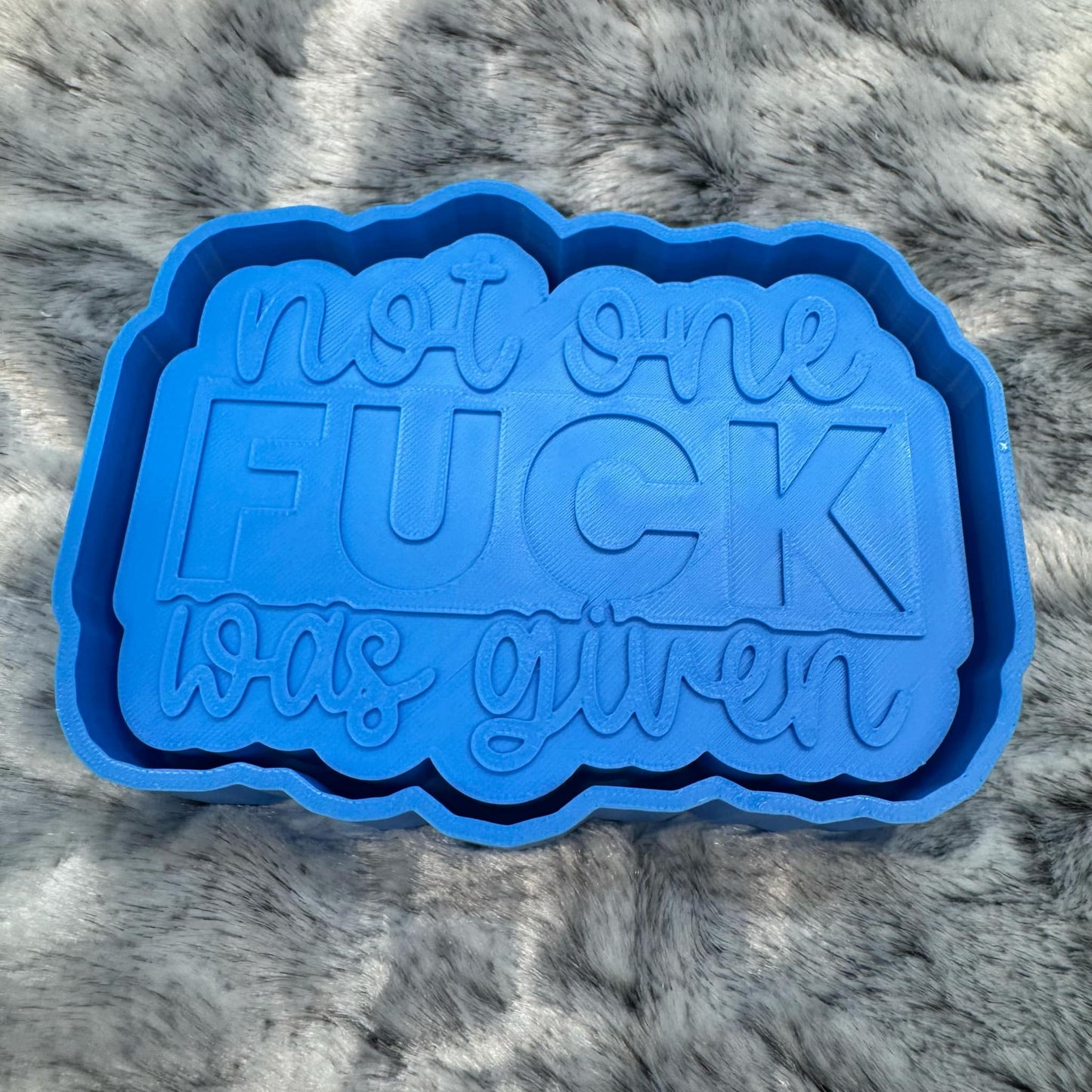 Not One Fuck Was Given Saying Freshie Mold