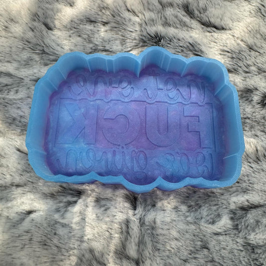 Not One Fuck Was Given Saying Freshie Mold