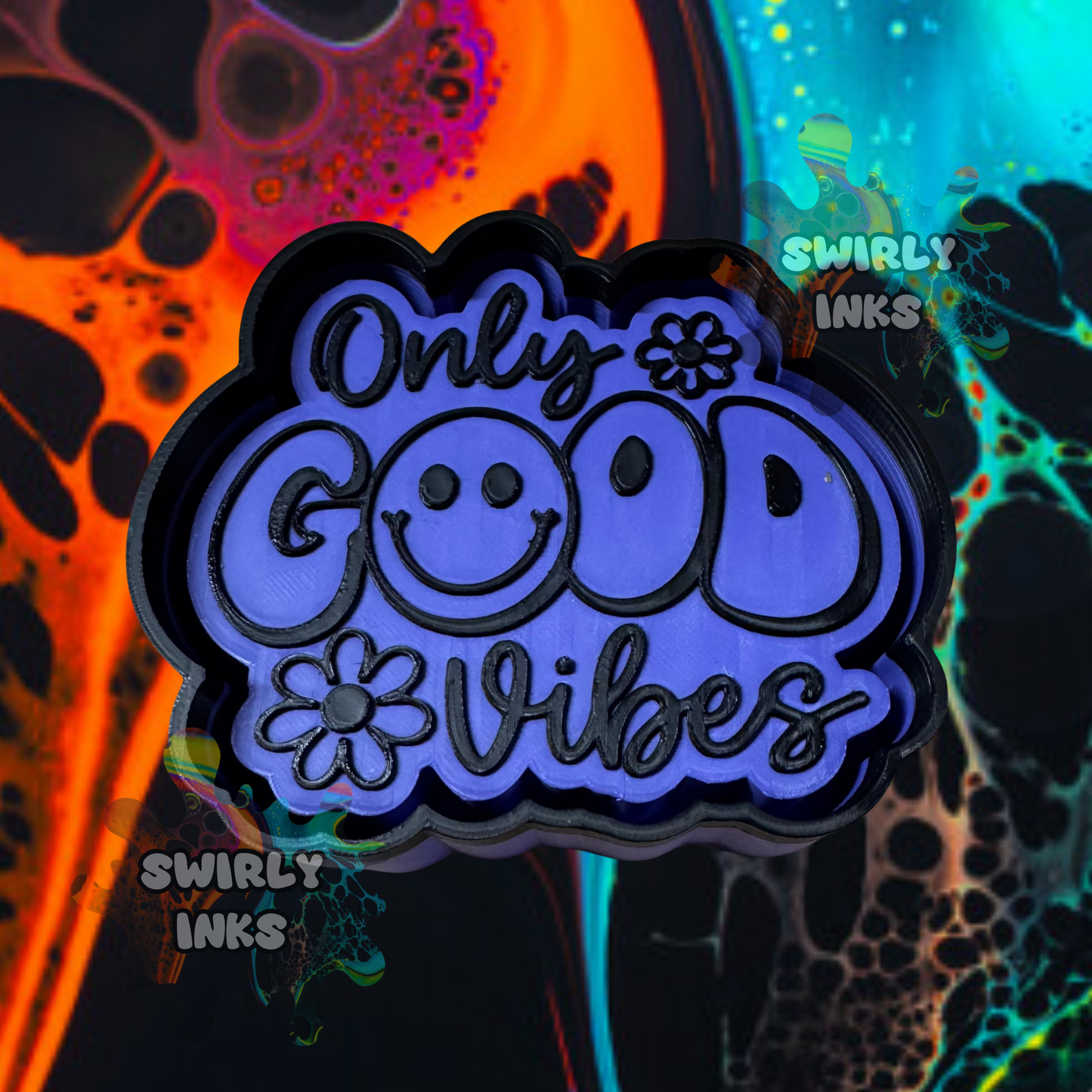 Only Good Vibes Freshie Mold