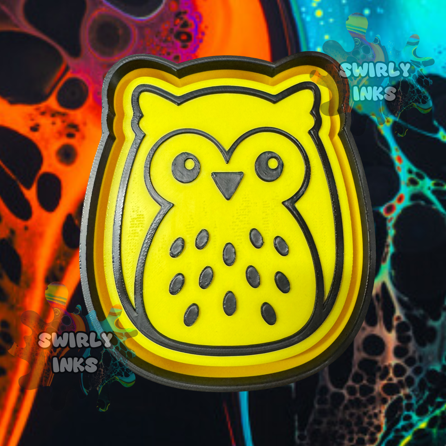 Owl Squishie Freshie Mold