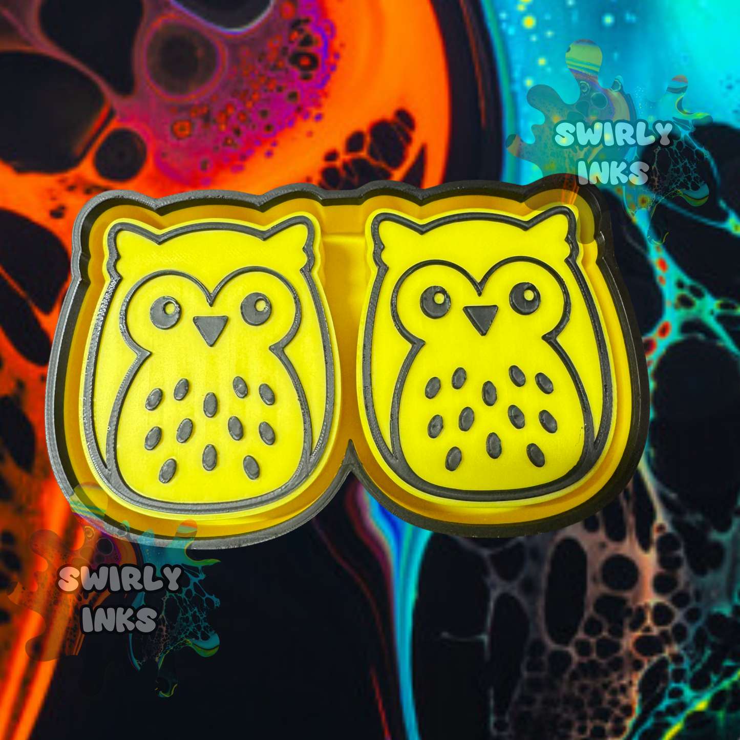 Owl Squishie Vent Freshie Mold