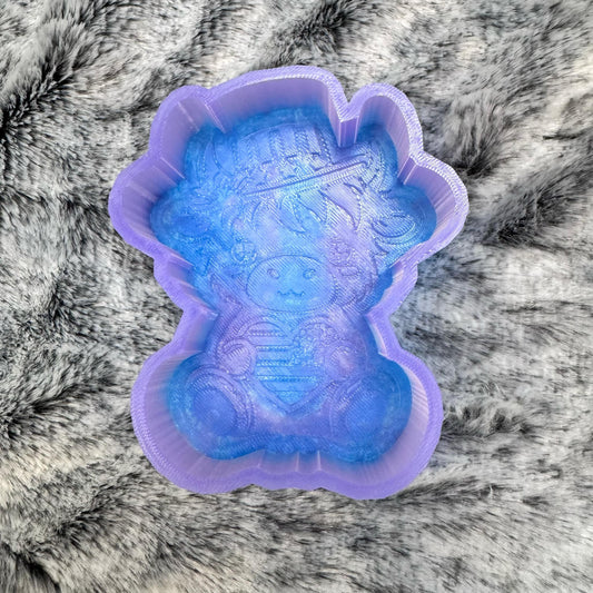 Patriotic Highland Cow Freshie Mold