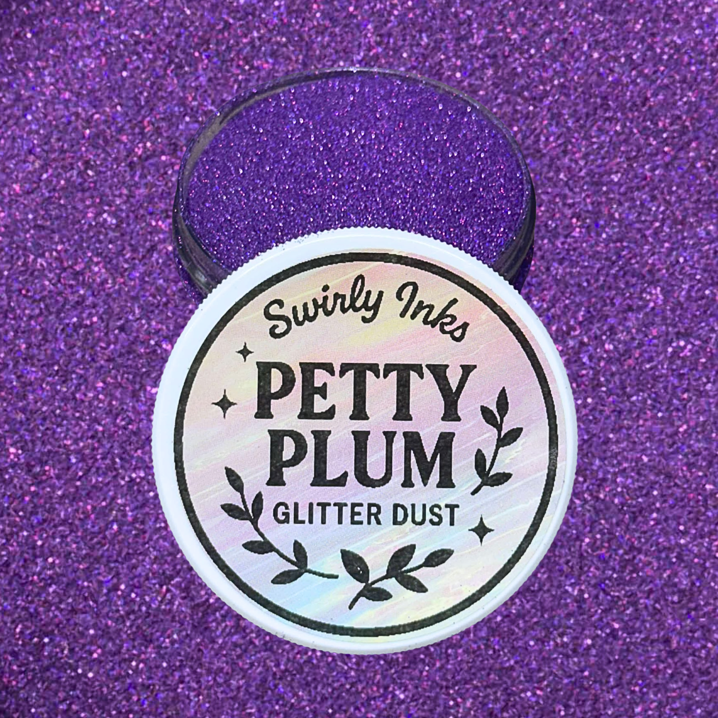 Petty Plum Glitter Dust 1oz