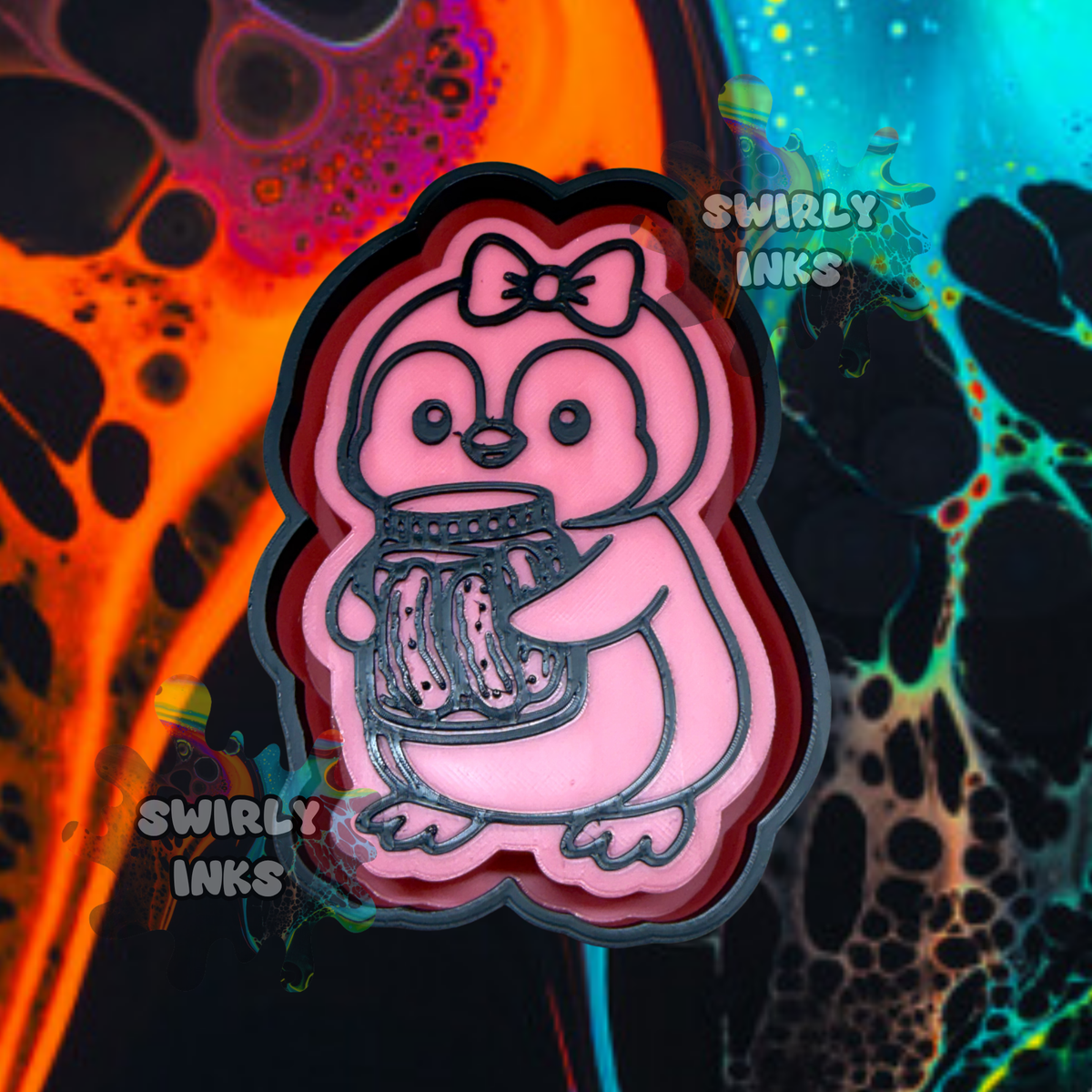 Pickle Penguin Freshie Mold