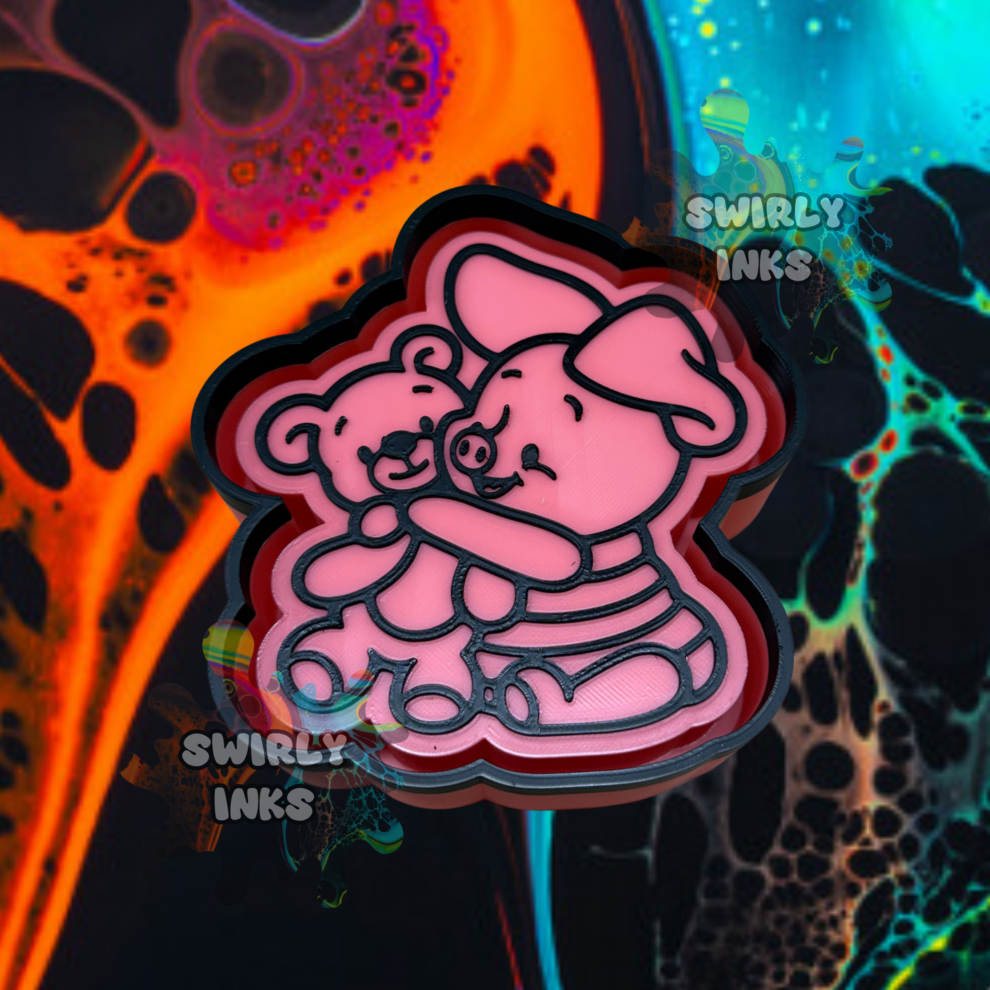 Pig Bear Freshie Mold