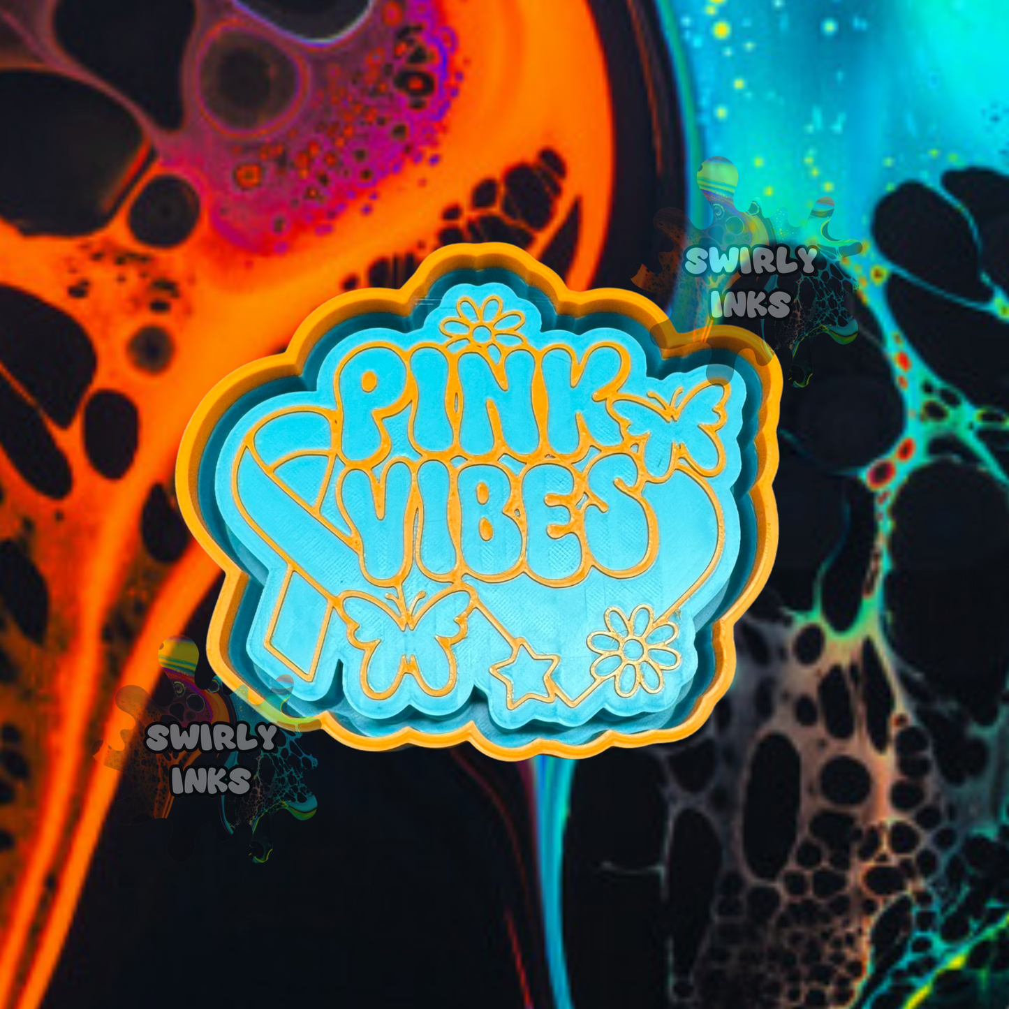 Pink Vibes Freshie Mold