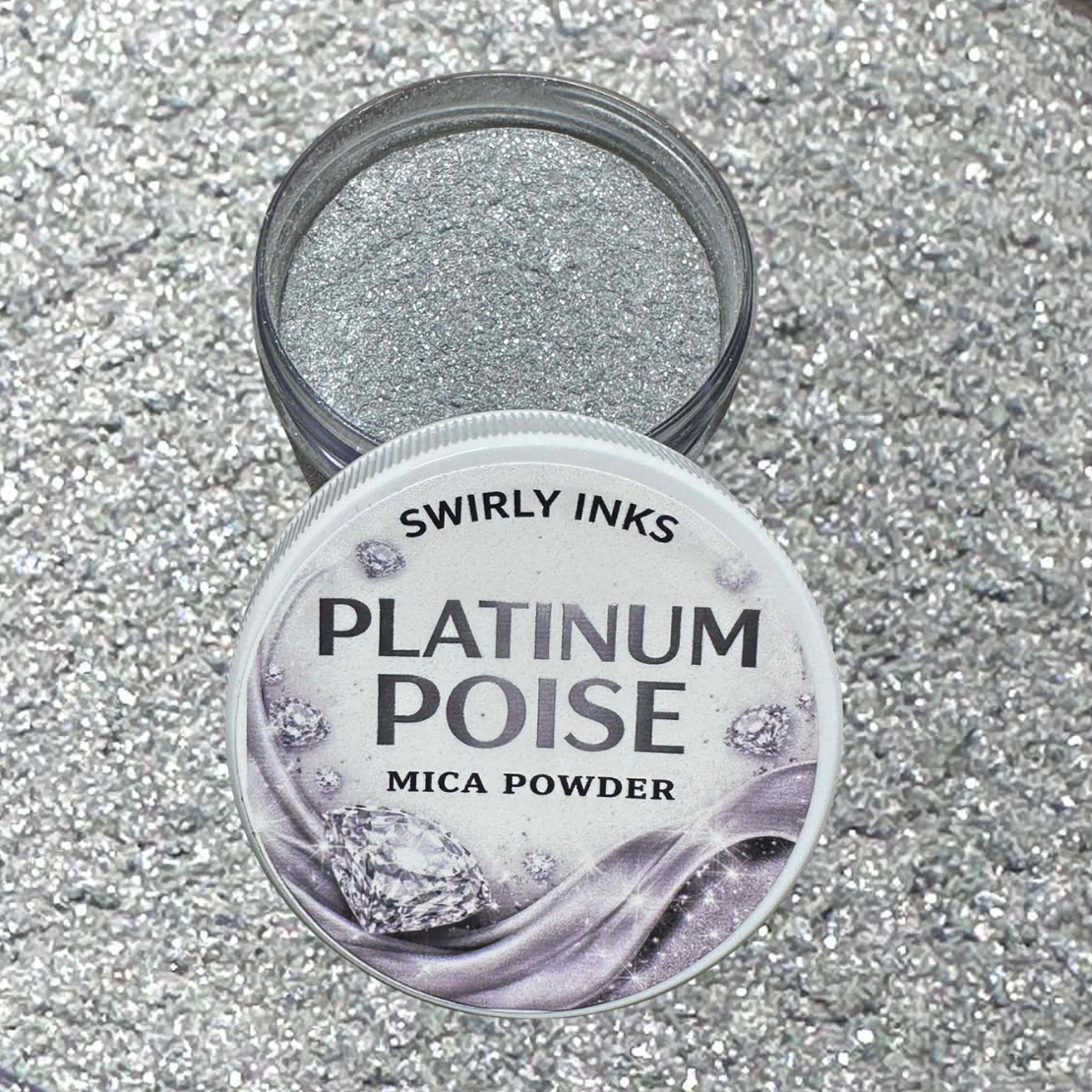 Platinum Poise Mica Powder 1/2oz