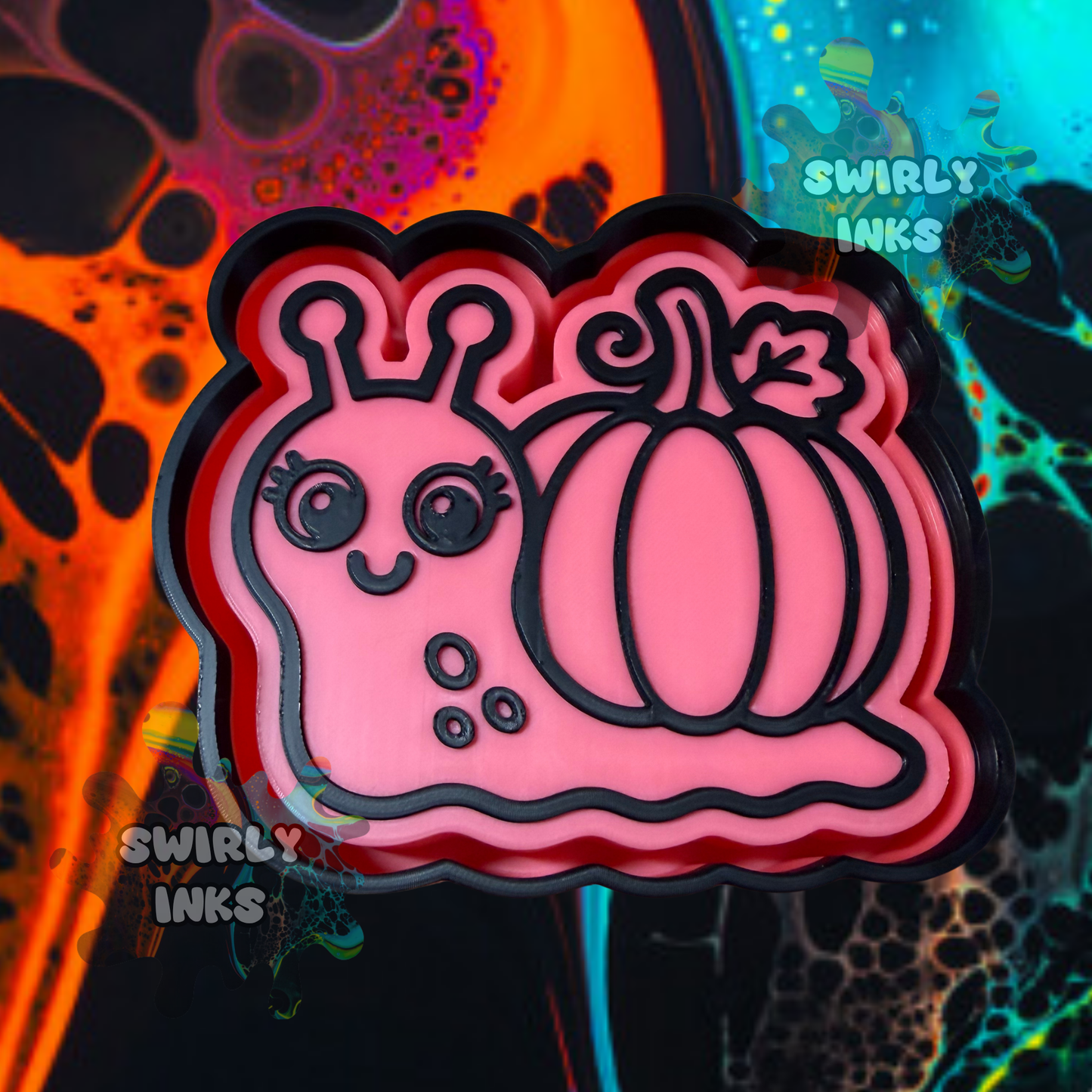 Pumpkin Snail Freshie Mold
