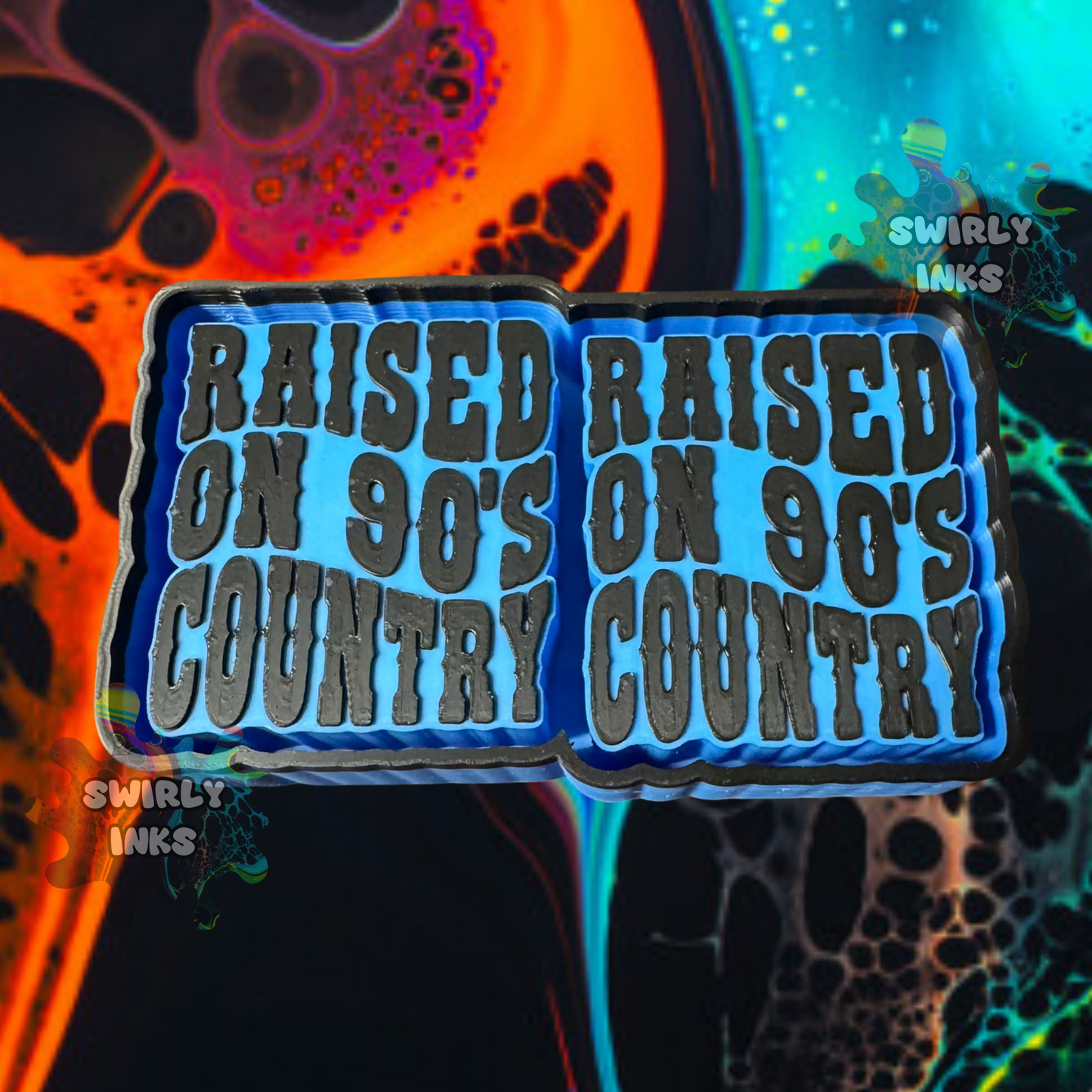 Raised on 90's Country Vent Freshie Mold