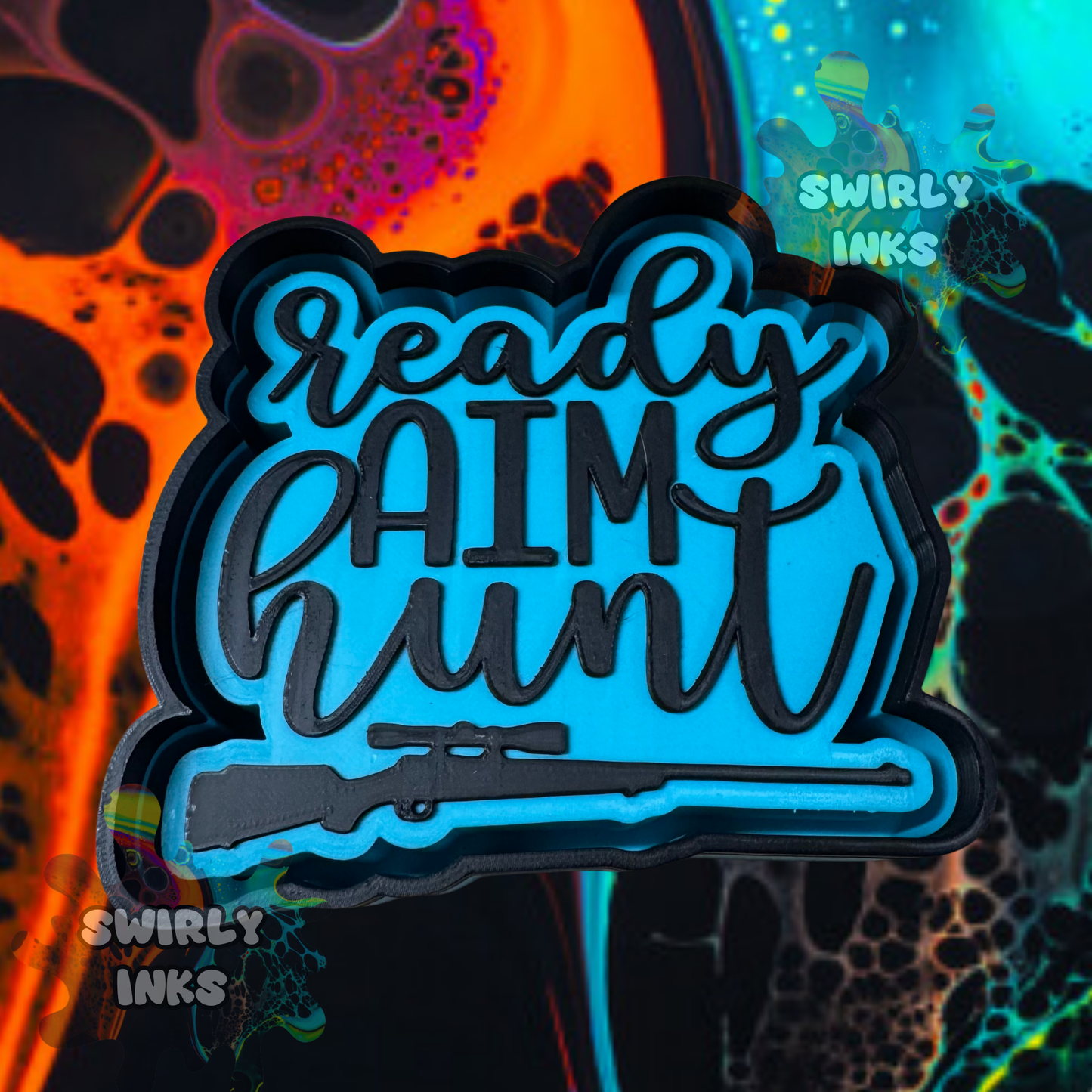 Ready Aim Hunt Freshie Mold