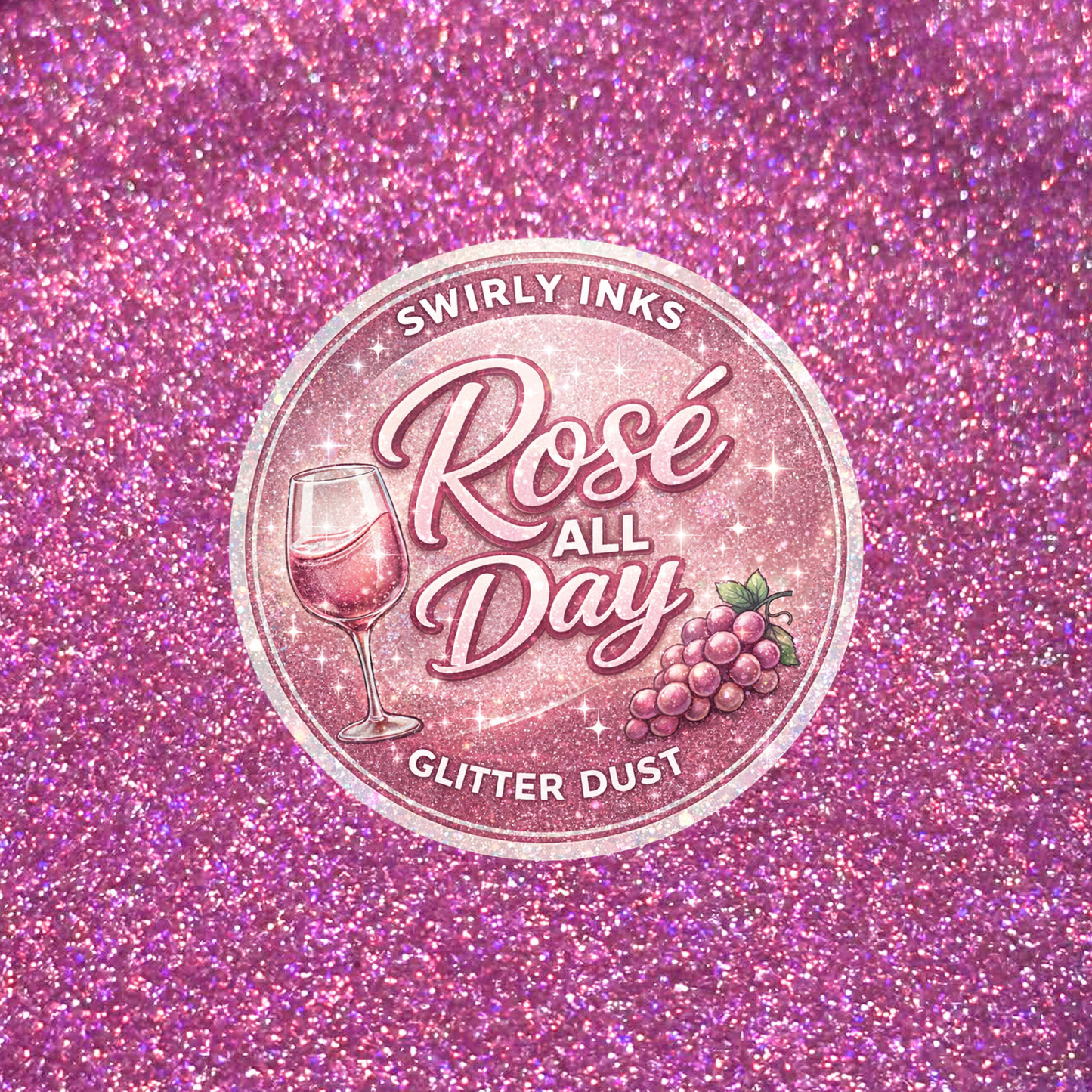 Rose` All Day Glitter Dust 1oz