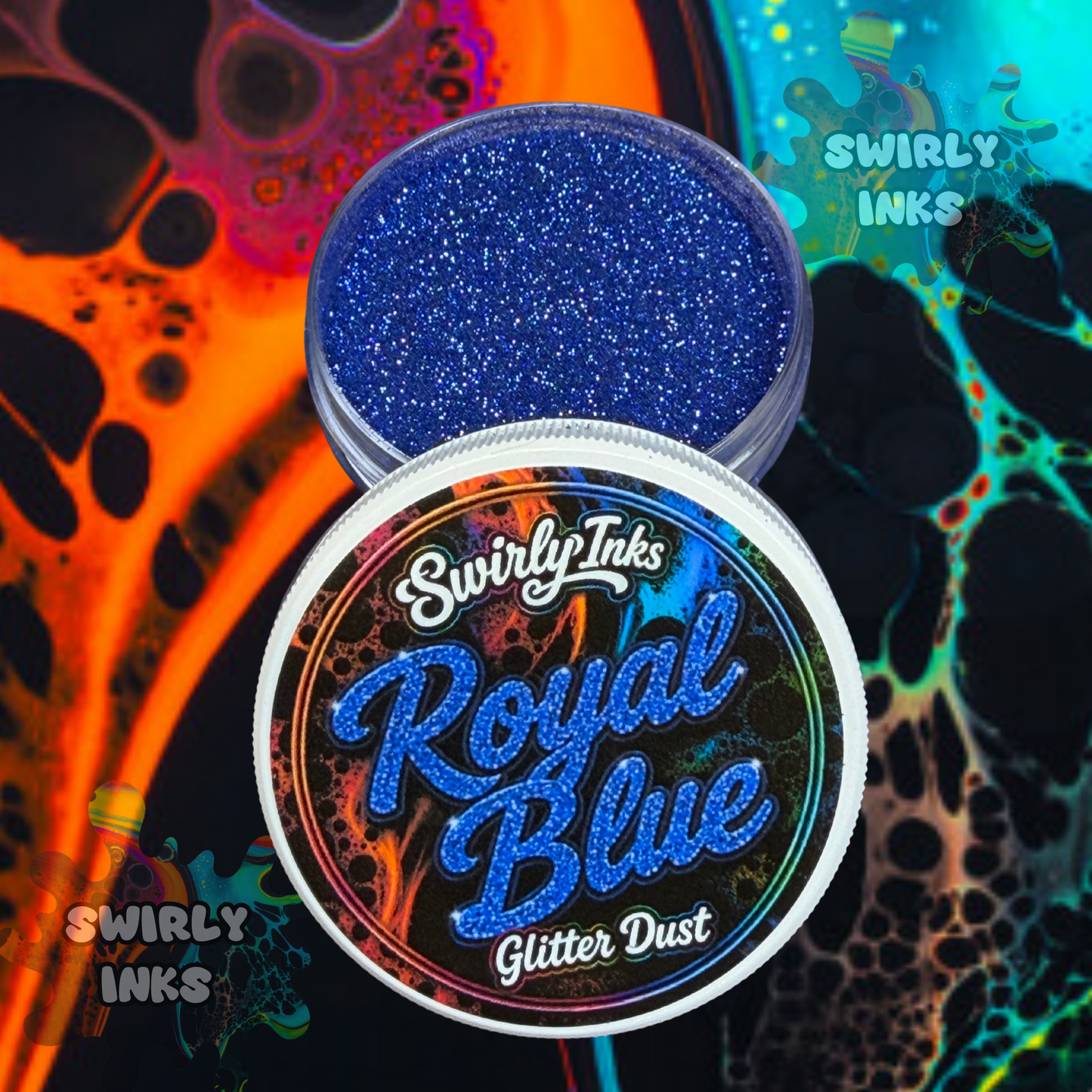 Royal Blue Glitter Dust 1oz