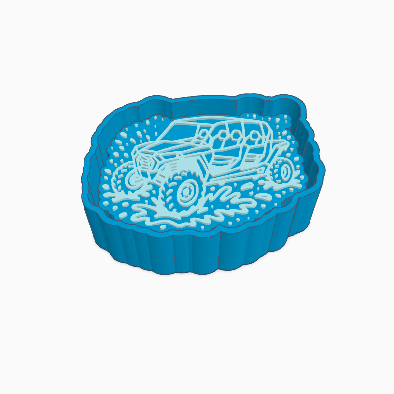Mudding SXS Freshie Mold