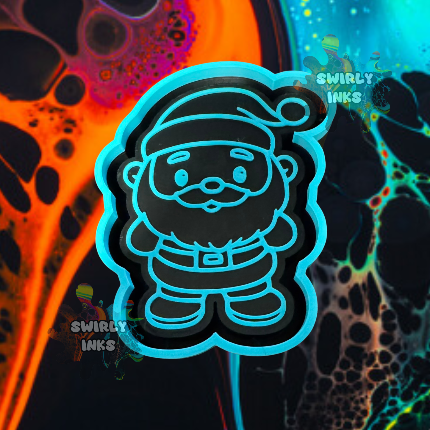 Santa Freshie Mold