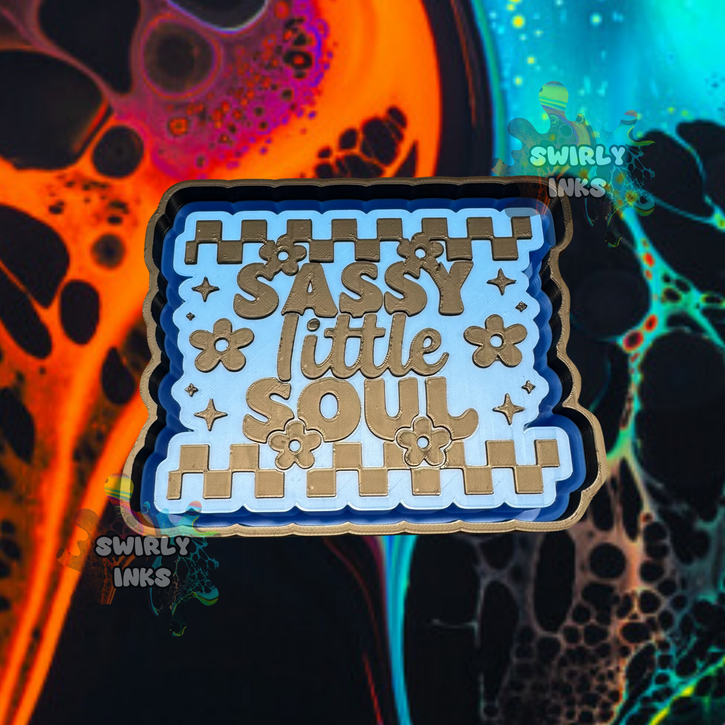 Sassy Little Soul Freshie Mold