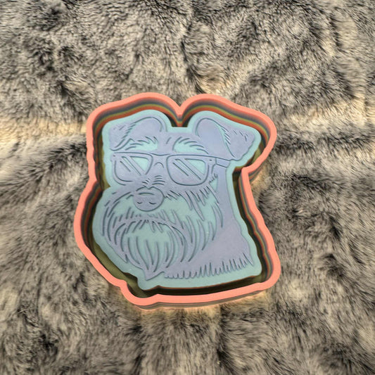 Schnauzer Freshie Mold