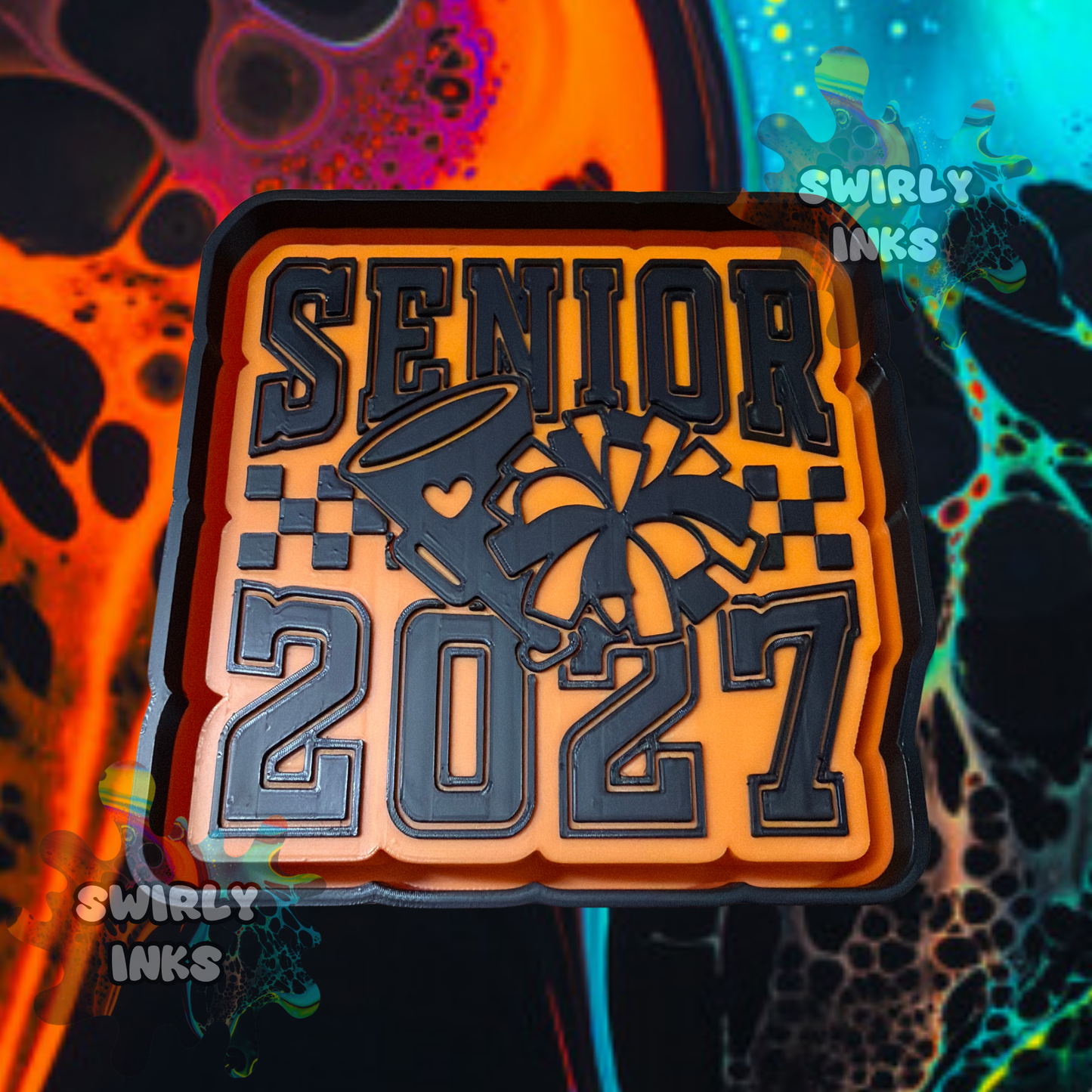 Senior 2027 Cheer Freshie Mold