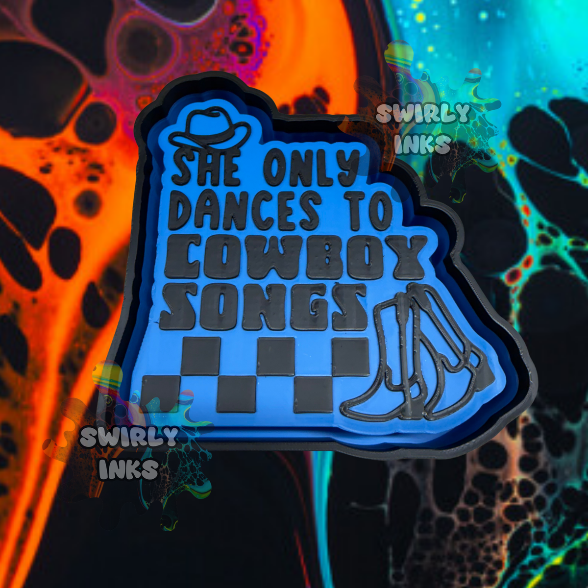 She Only Dances Freshie Mold