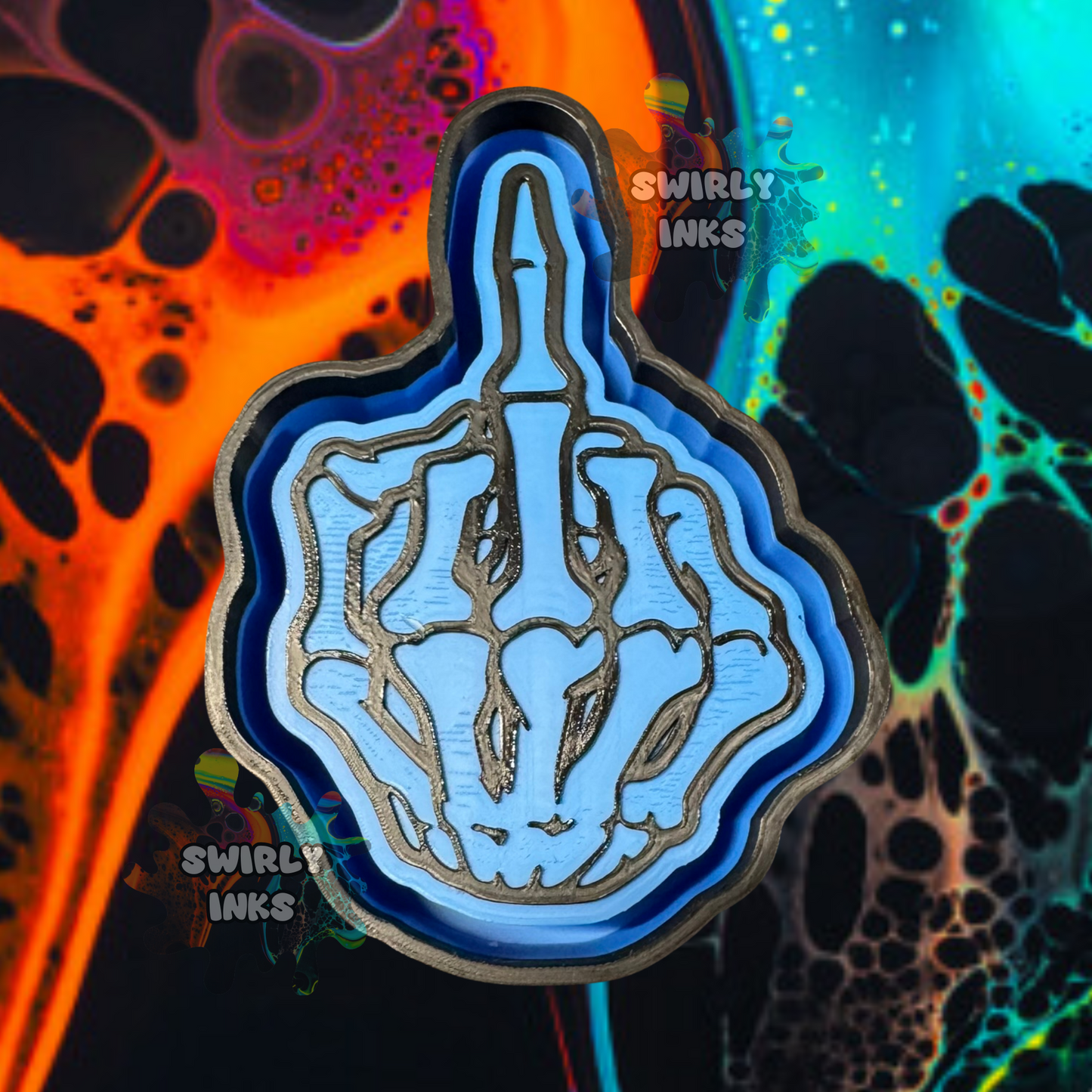 Skeleton Finger Hand Freshie Mold