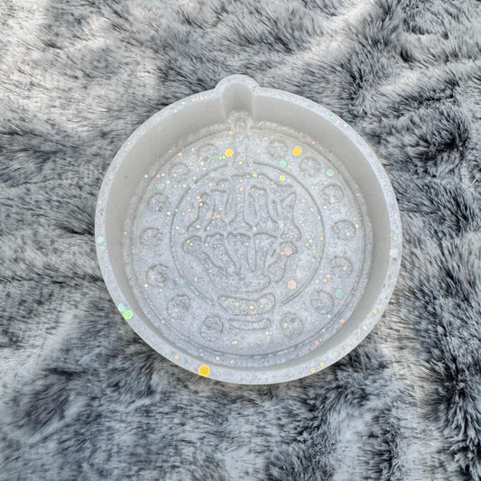 Round Middle Finger Skulls Freshie Mold