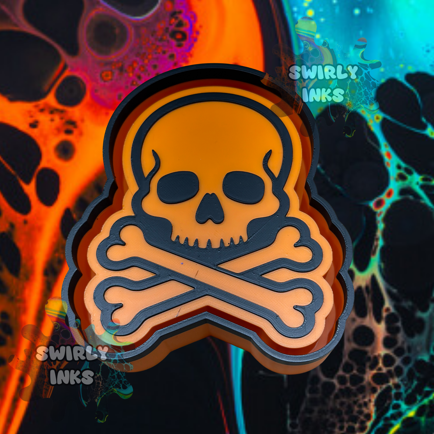 Skull & Bones Freshie Mold