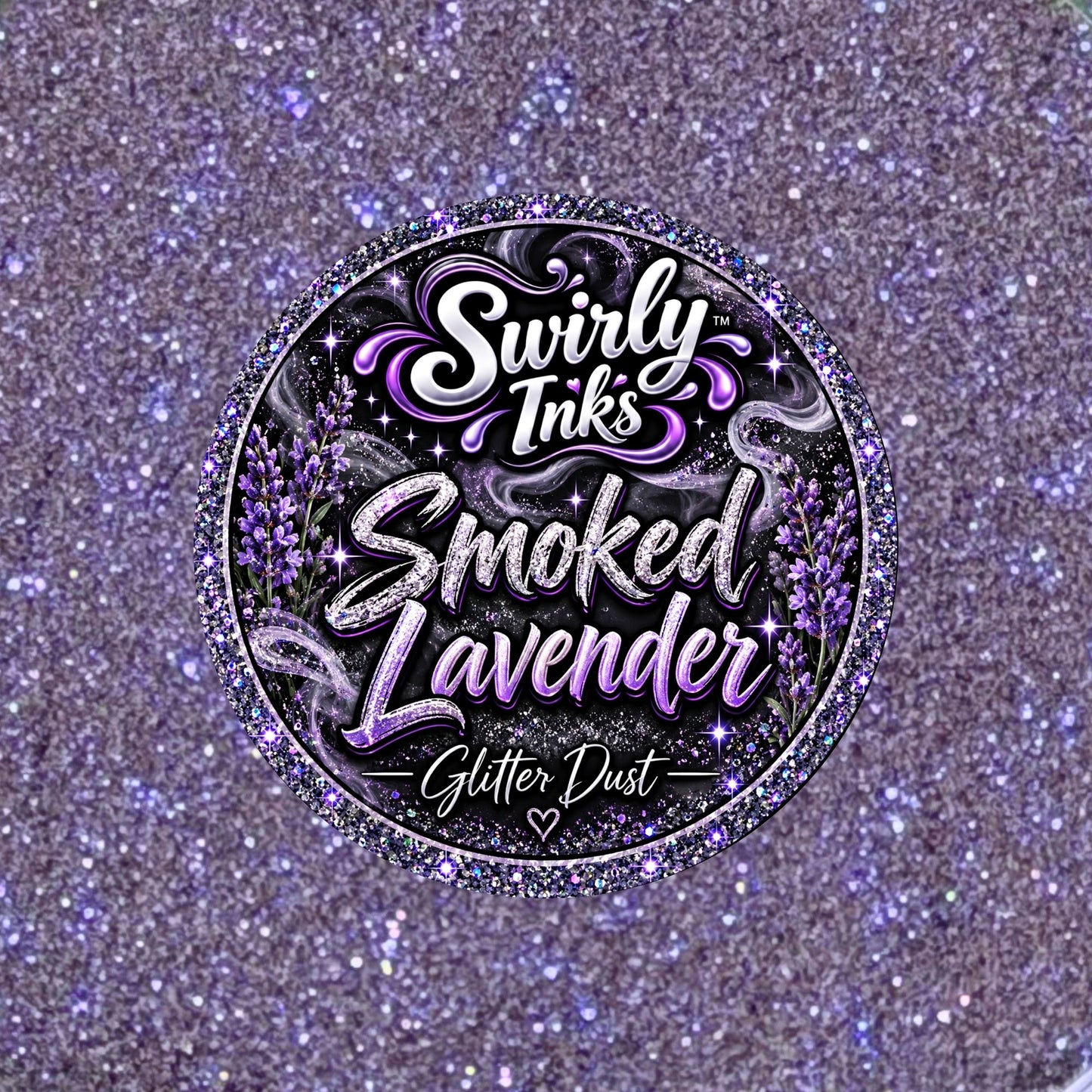 Smoked Lavender Glitter Dust 1oz