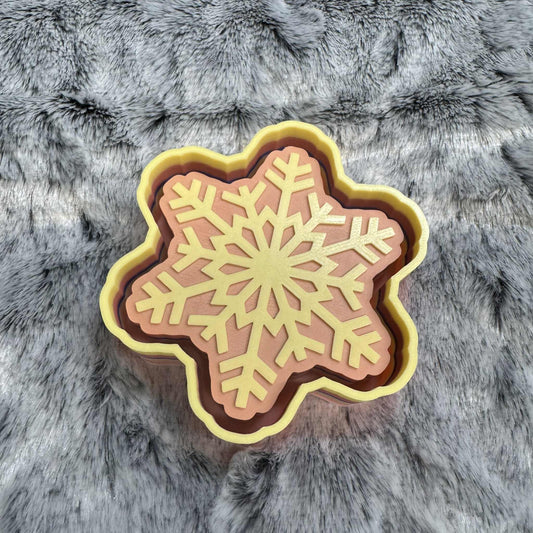 Snowflake Freshie Mold