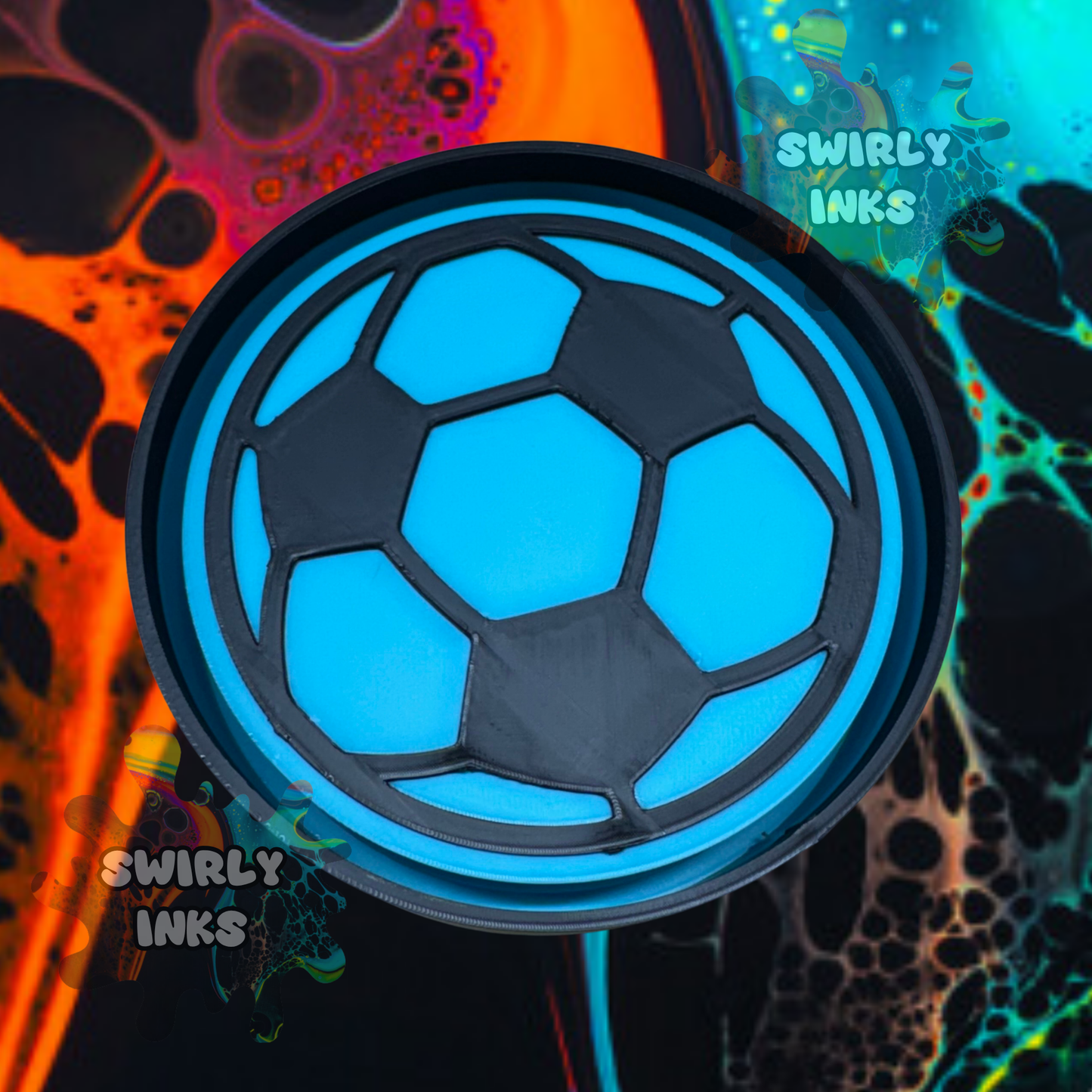 Soccer Ball Freshie Mold
