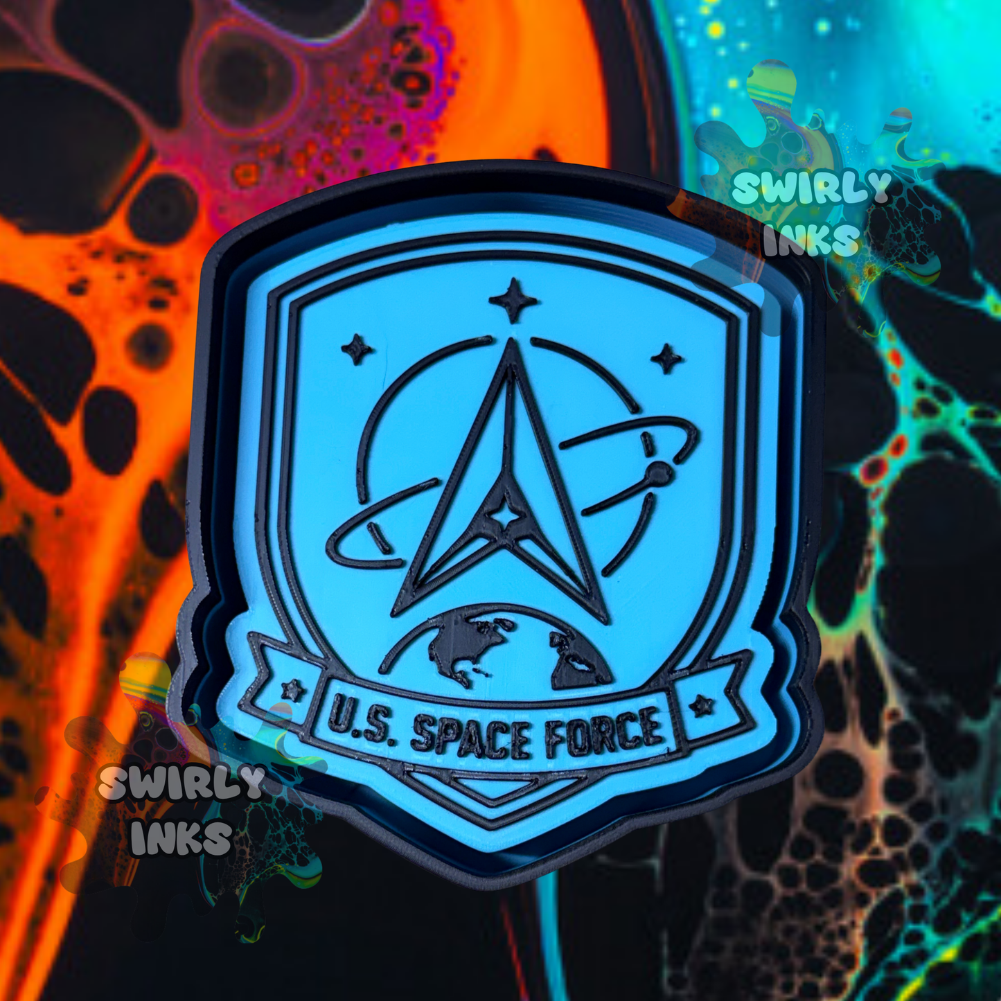 Space Force Freshie Mold