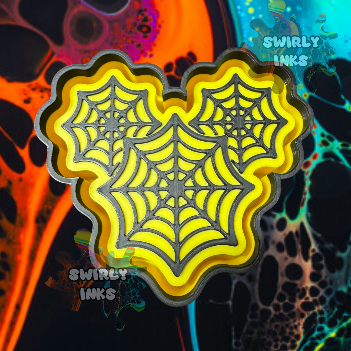 Spider Web Ears Freshie Mold