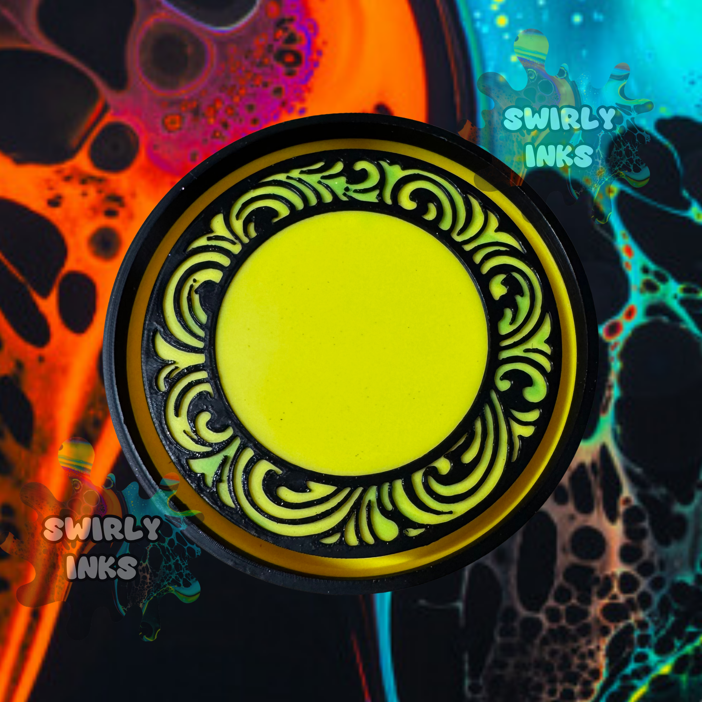 Spiral Round 4" for 2.5" Cardstock Freshie Mold