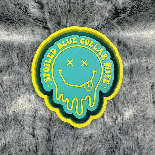 Spoiled Blue Collar Wife Freshie Mold