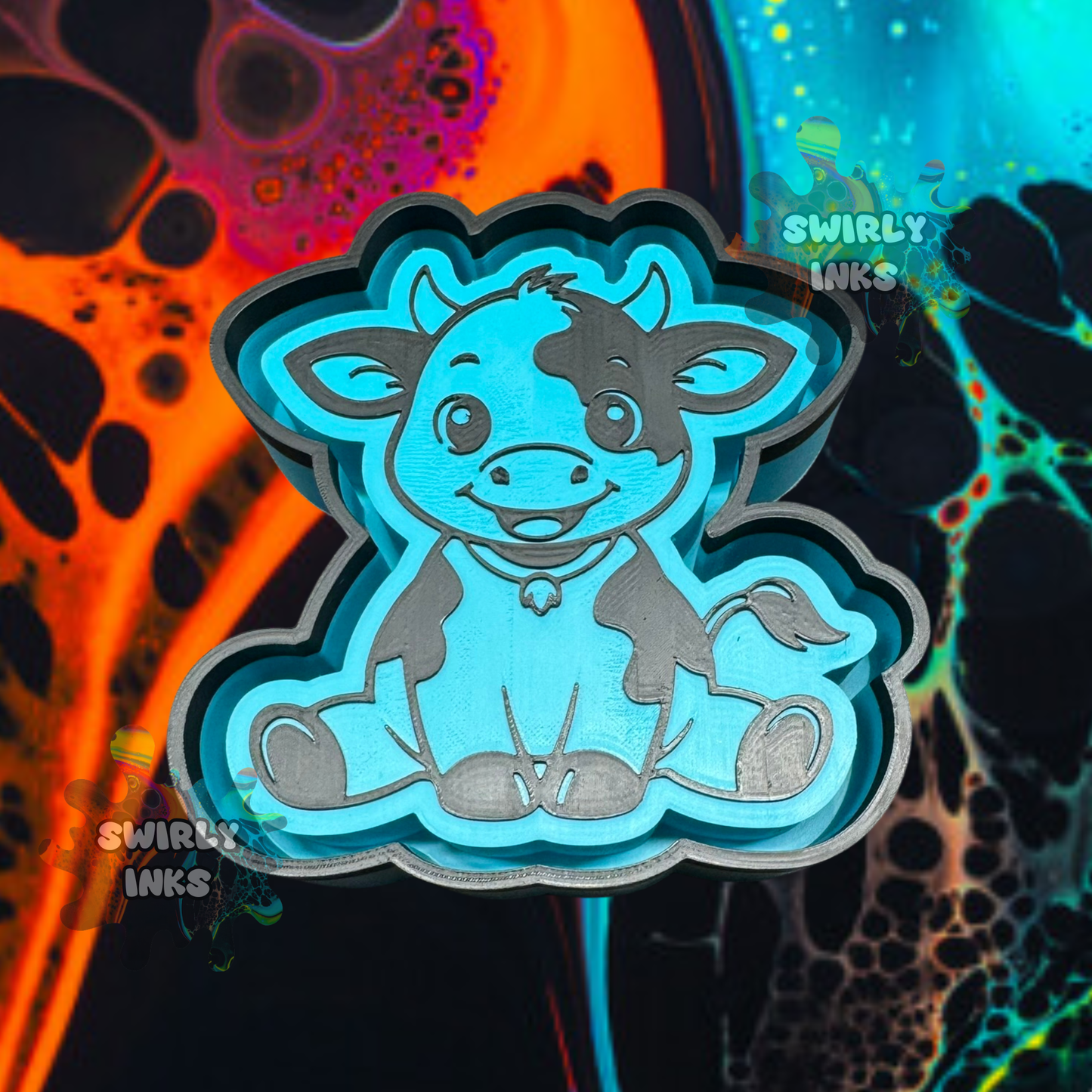 Spotted Cow Freshie Mold