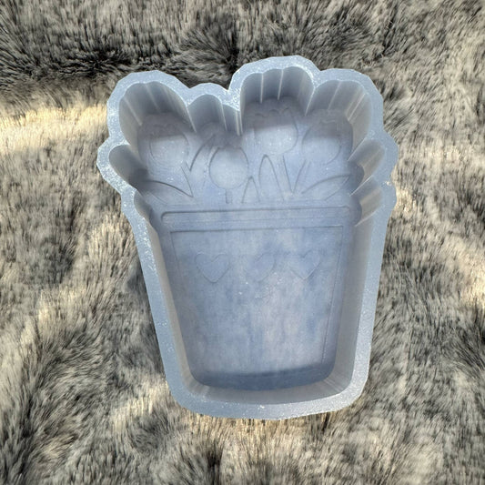 Spring Flower Pot Freshie Mold
