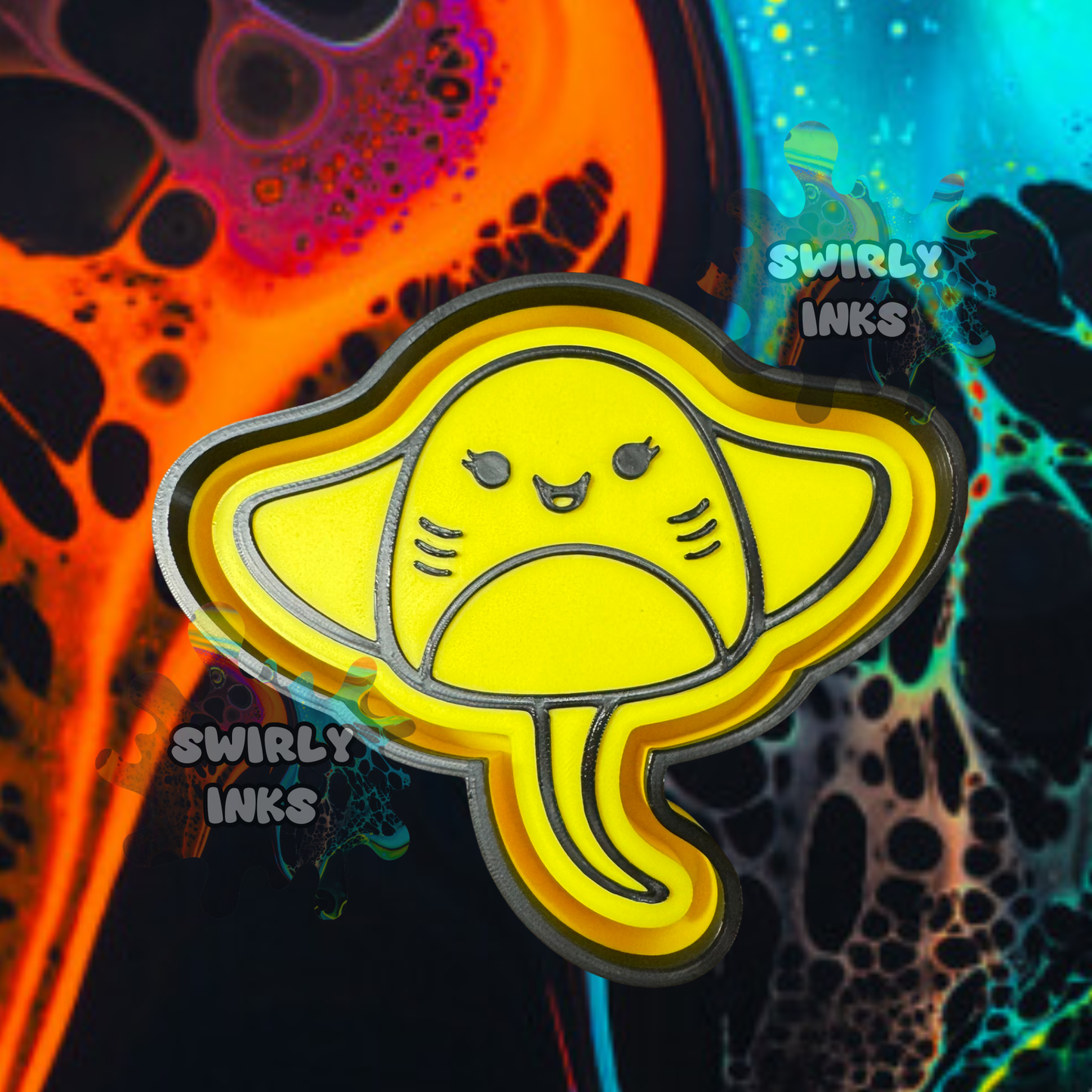 Sting Ray Squishie Freshie Mold