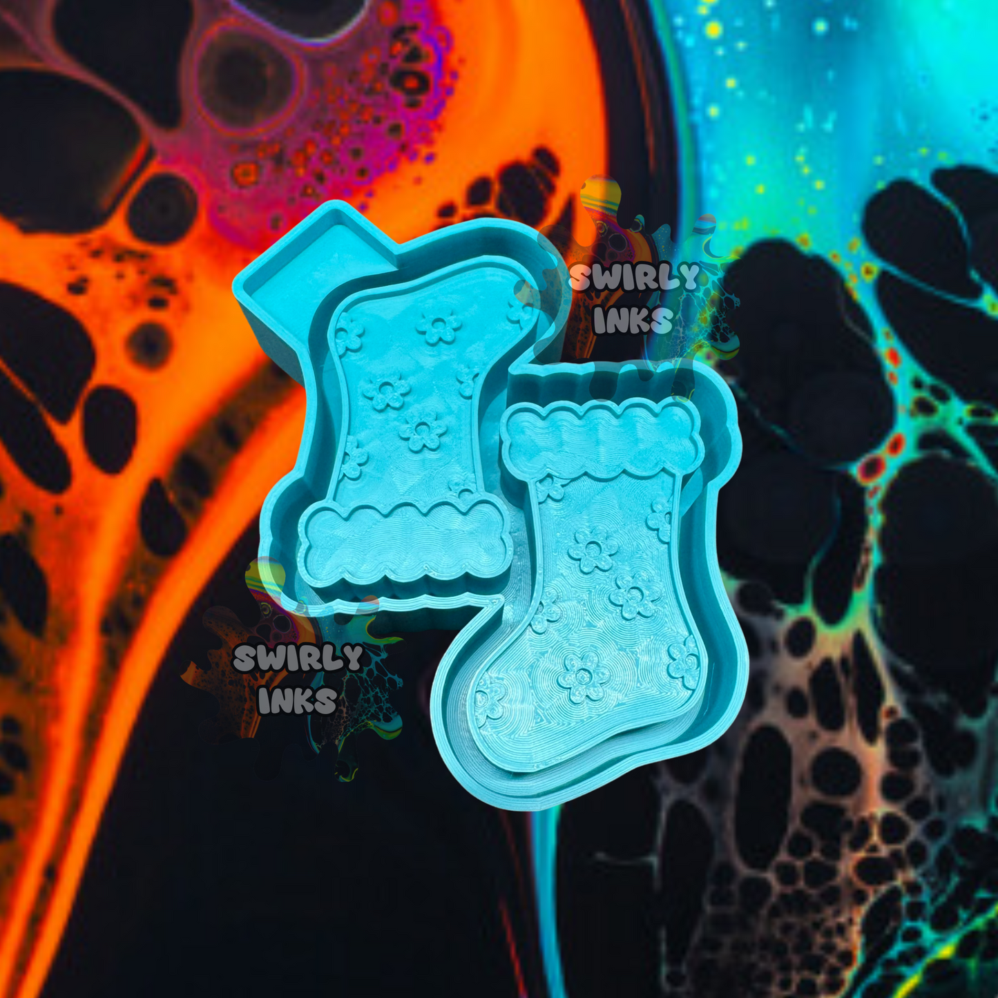 Stocking Vents Freshie Mold