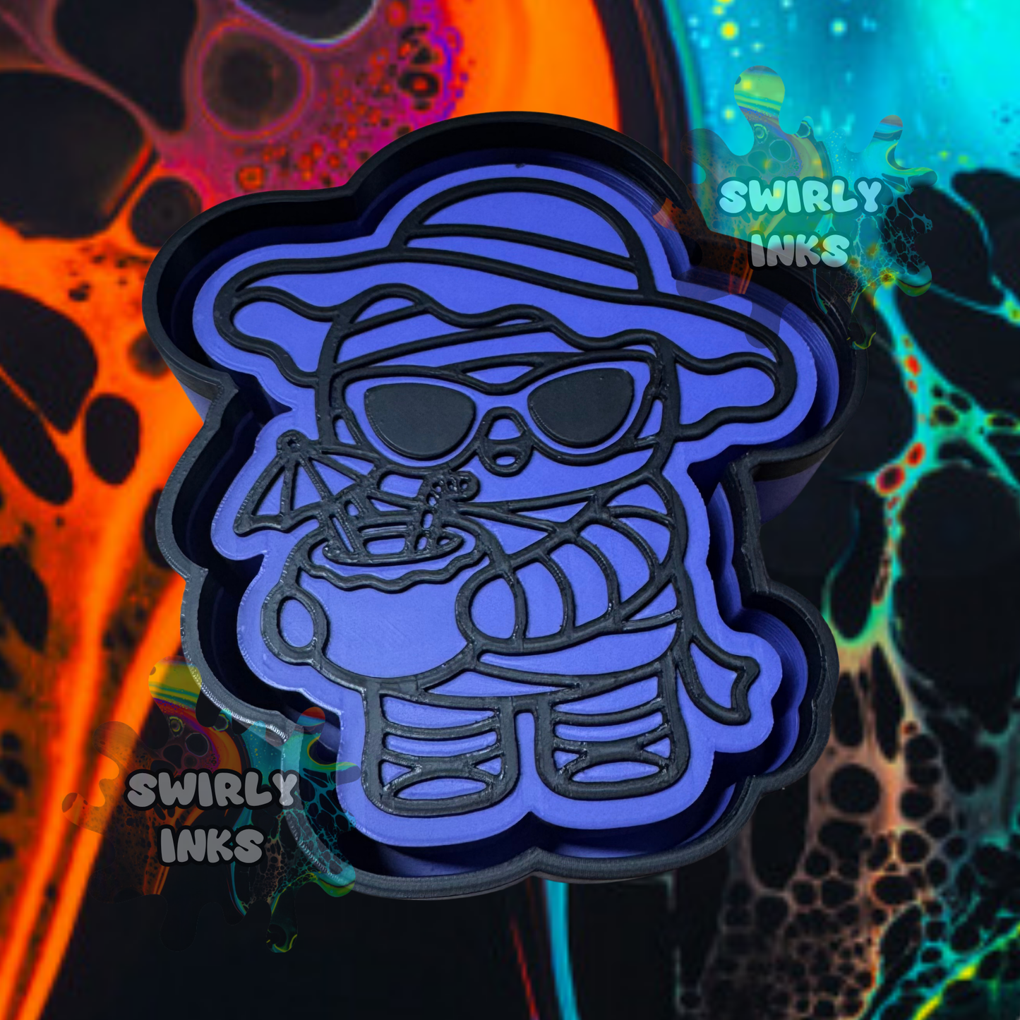 Summerween Mummy Freshie Mold